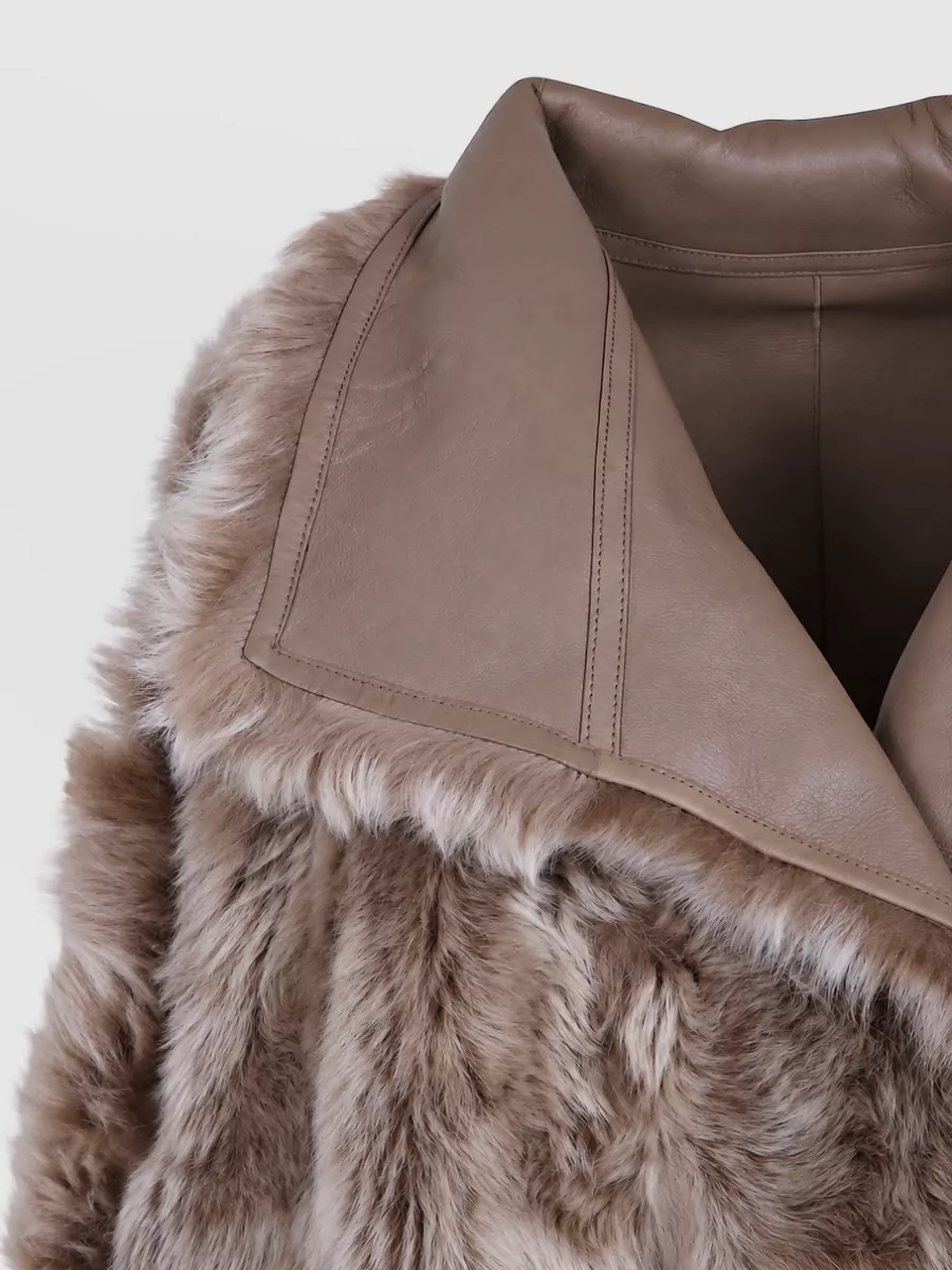 Yves Salomon Leather Jacket