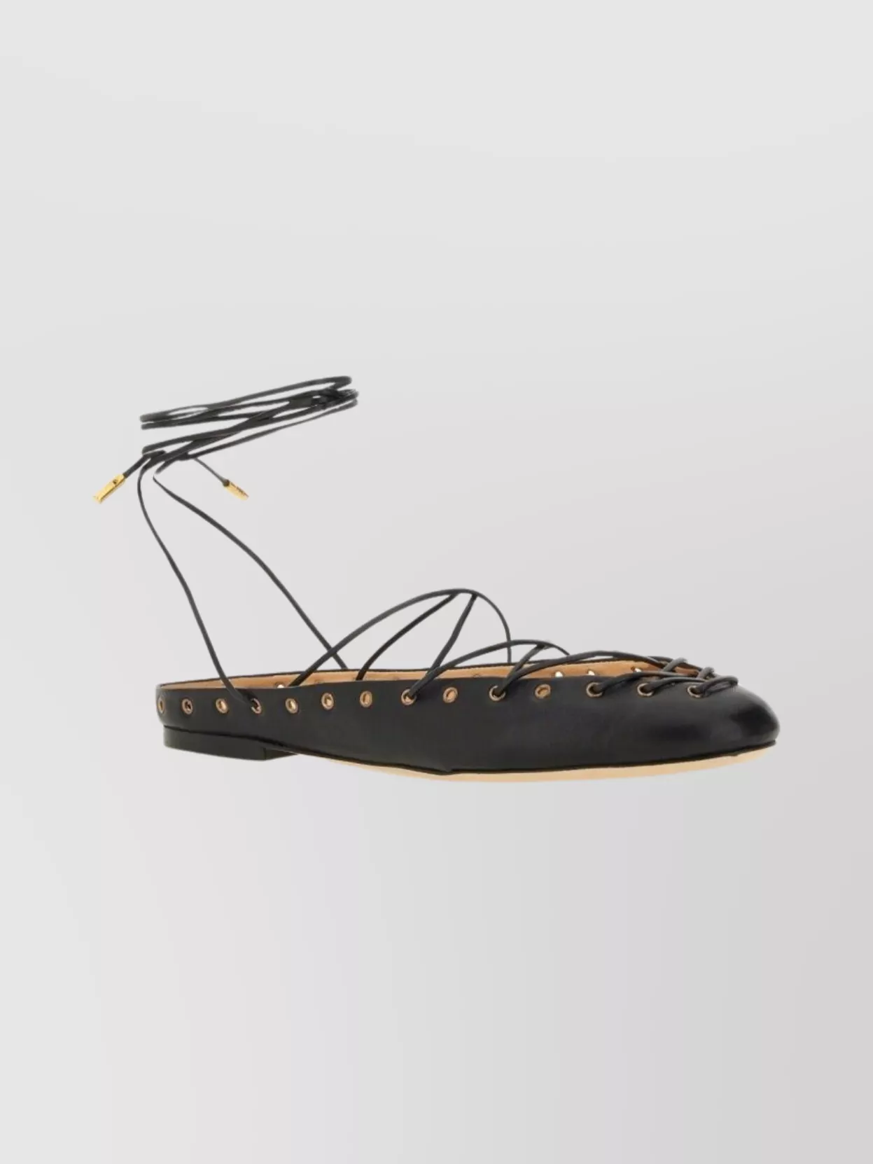 Chloé Ballerina Shoes Featuring Eyelet Design