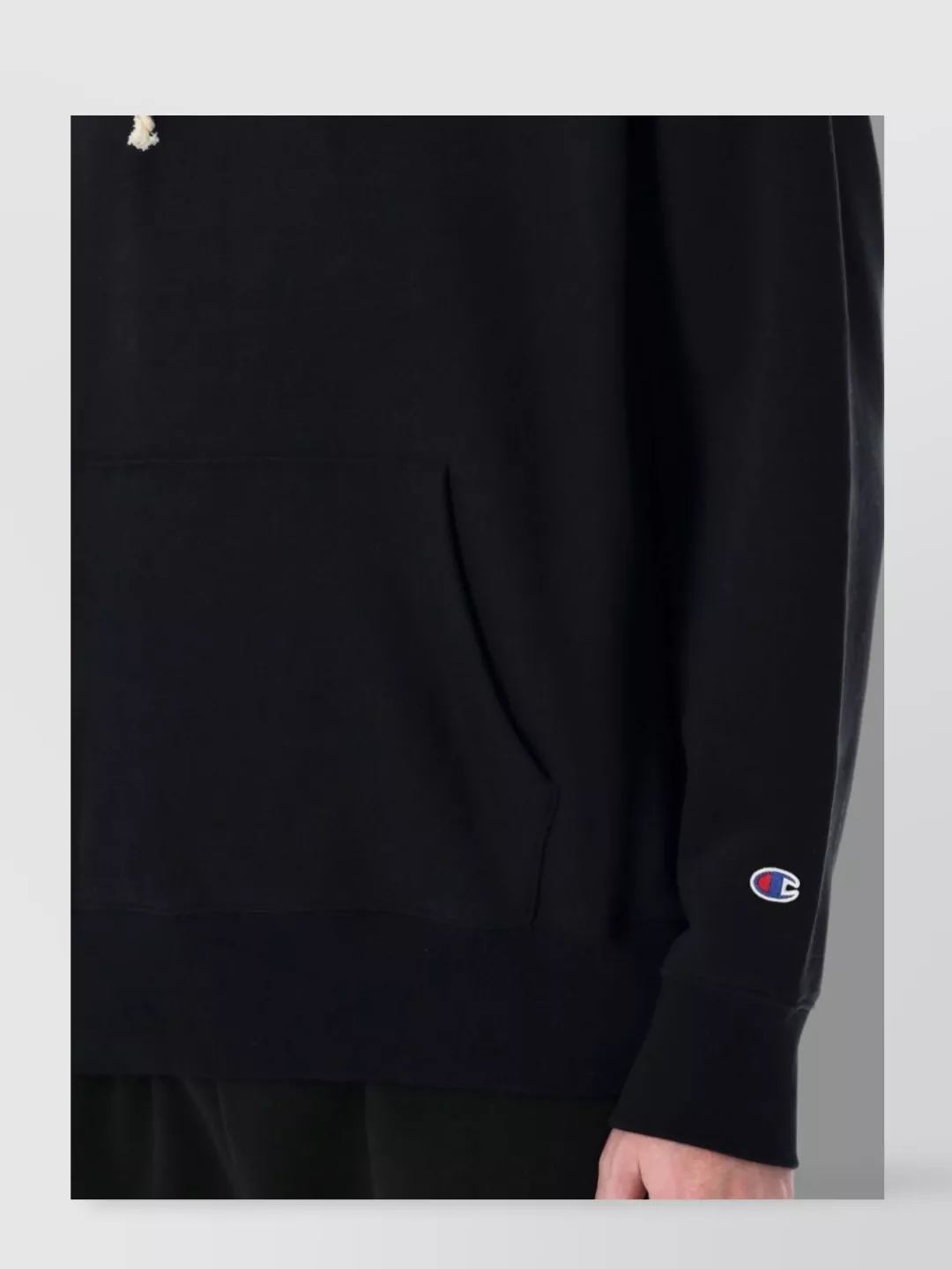 Champion Jersey Cotton Hoodie Kangaroo Pocket