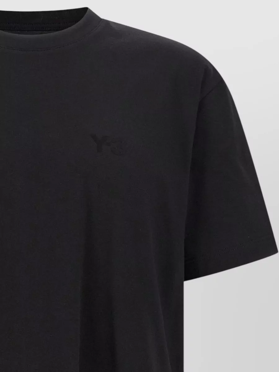 Y-3 Signature Logo Regular Fit Short Sleeve T Shirt