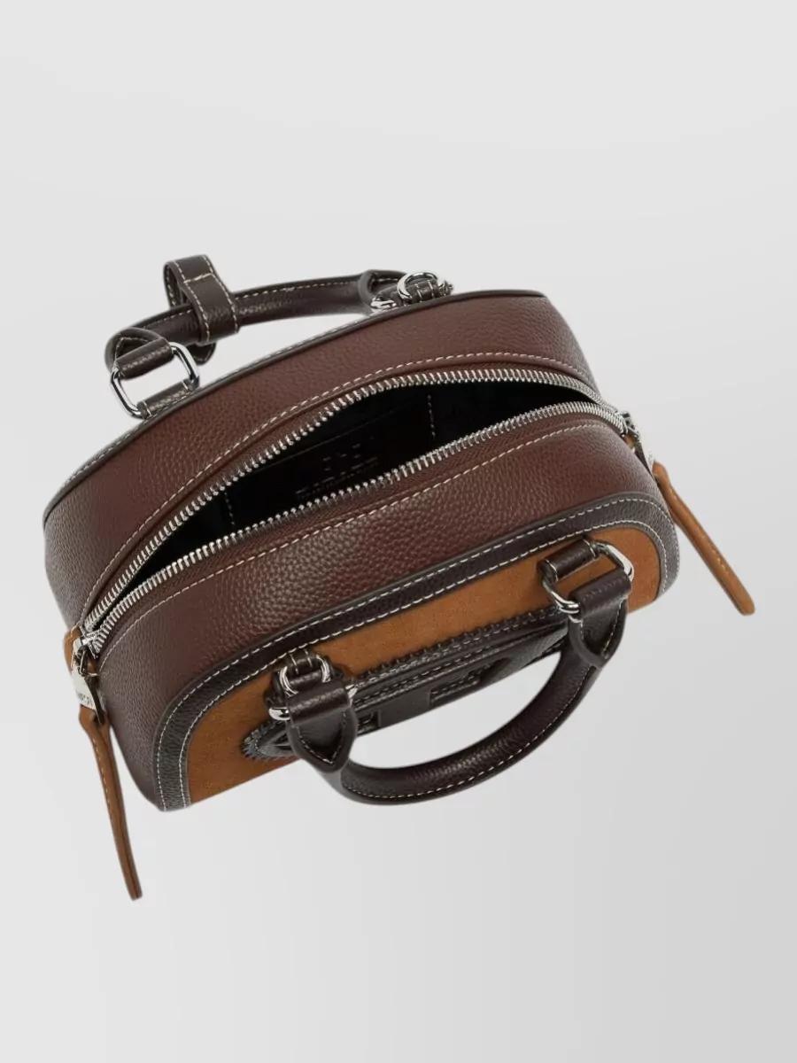 Diesel 1Dr Small Leather Dome Crossbody Bag