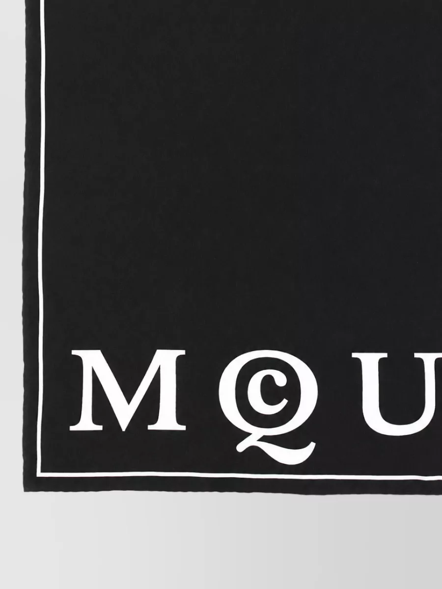 Alexander Mcqueen Silk Scarf