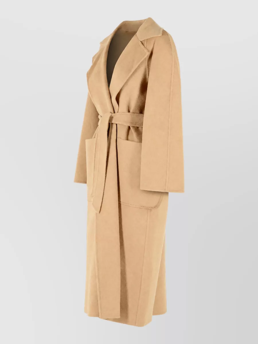 Max Mara Camel Hair Fitted Jacket