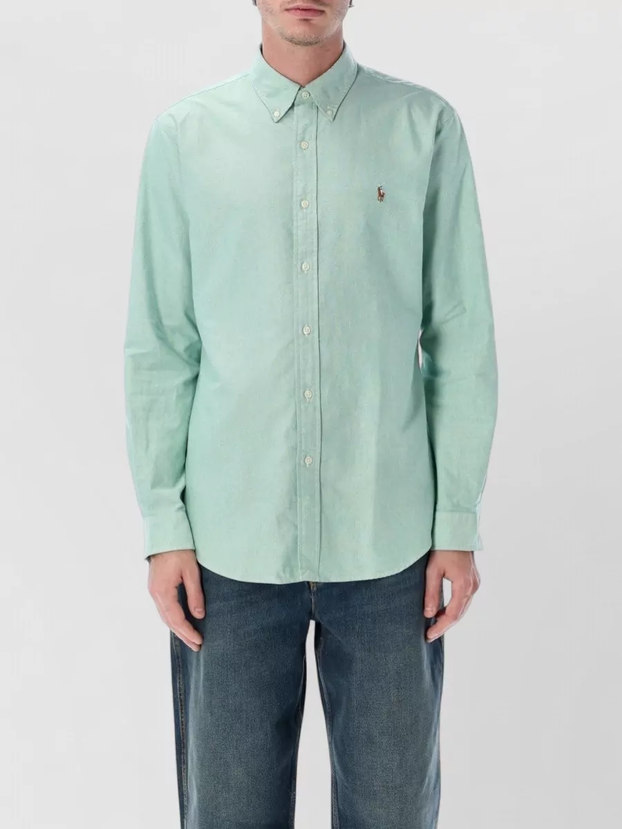 Polo Ralph Lauren Custom fit oxford shirt button down | The Fashion Square