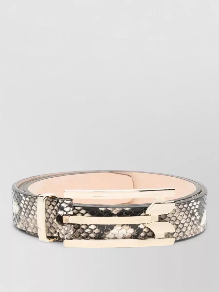 Victoria Beckham calf leather dorian pin buckle belt 2.5cm