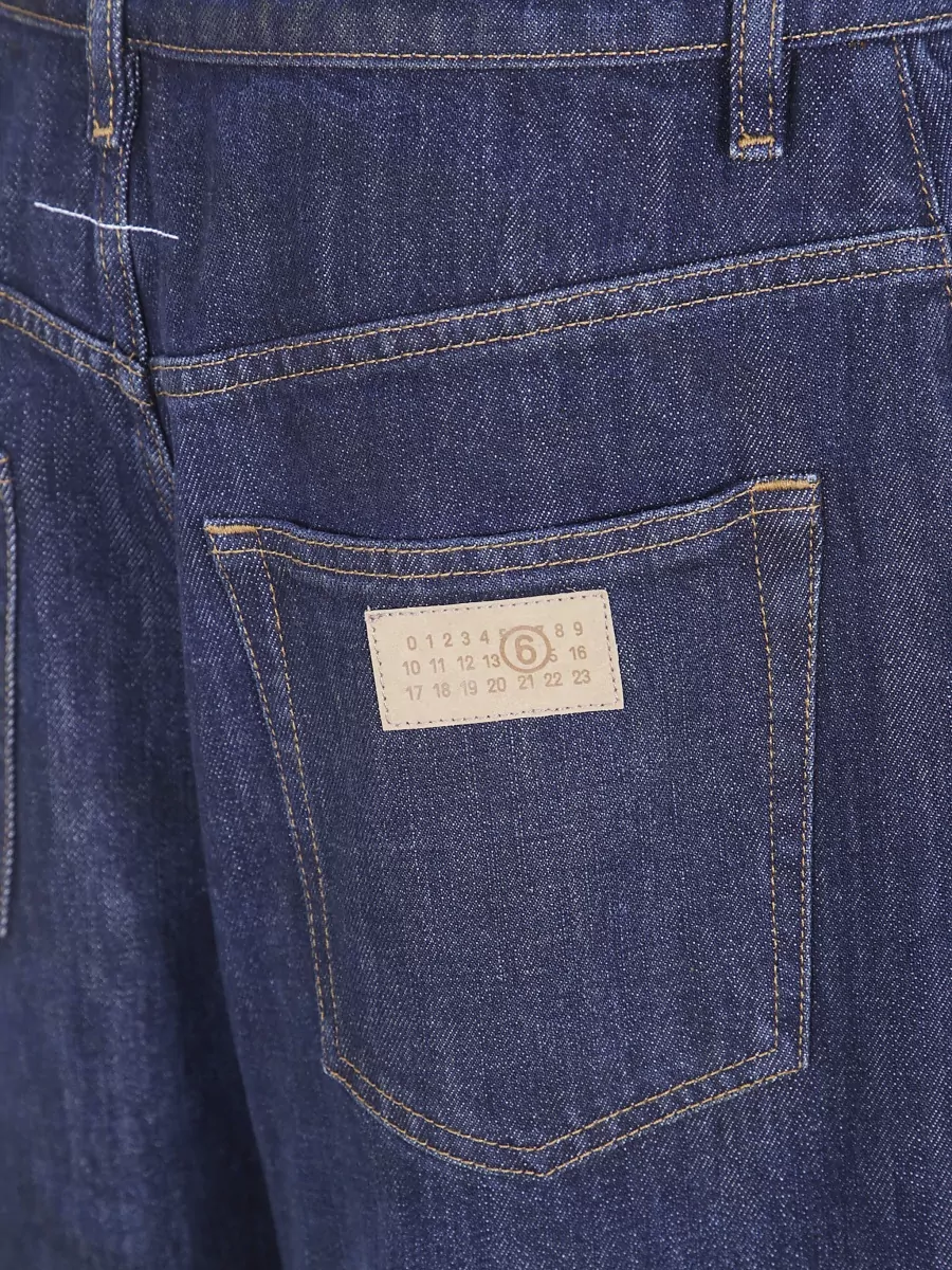 Mm6 Maison Margiela Cotton flared jeans