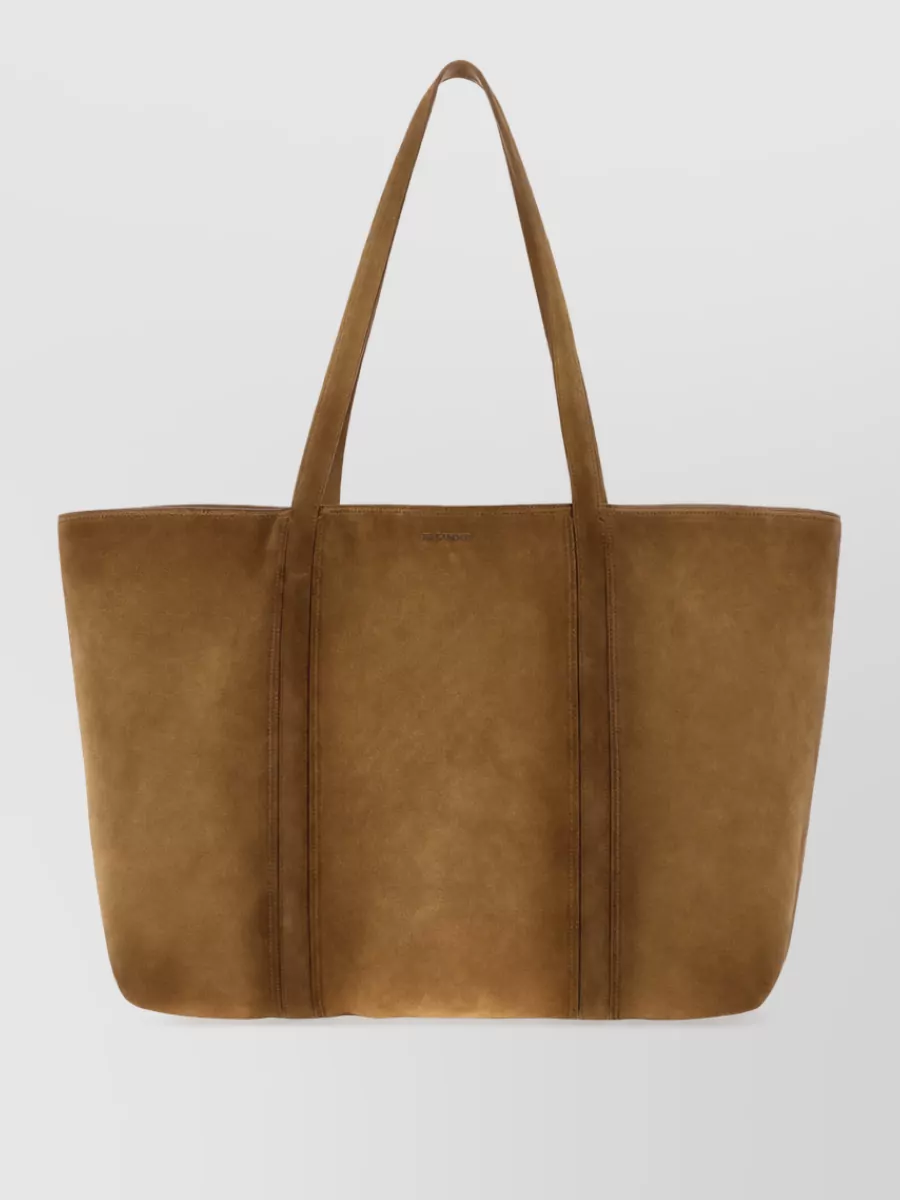 Jil Sander Suede Tote Bag