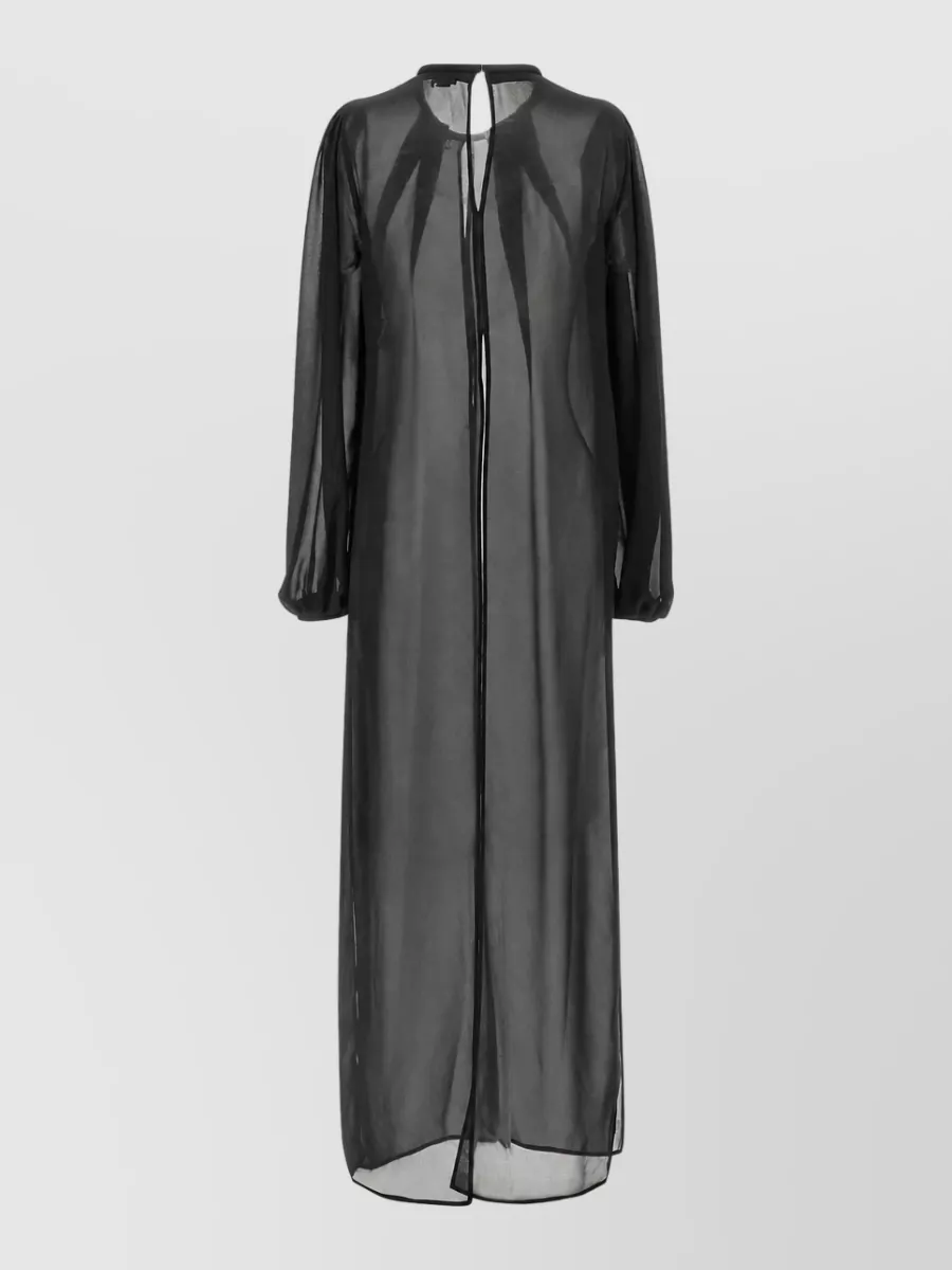 Elisabetta Franchi Georgette Paneled Maxi Dress