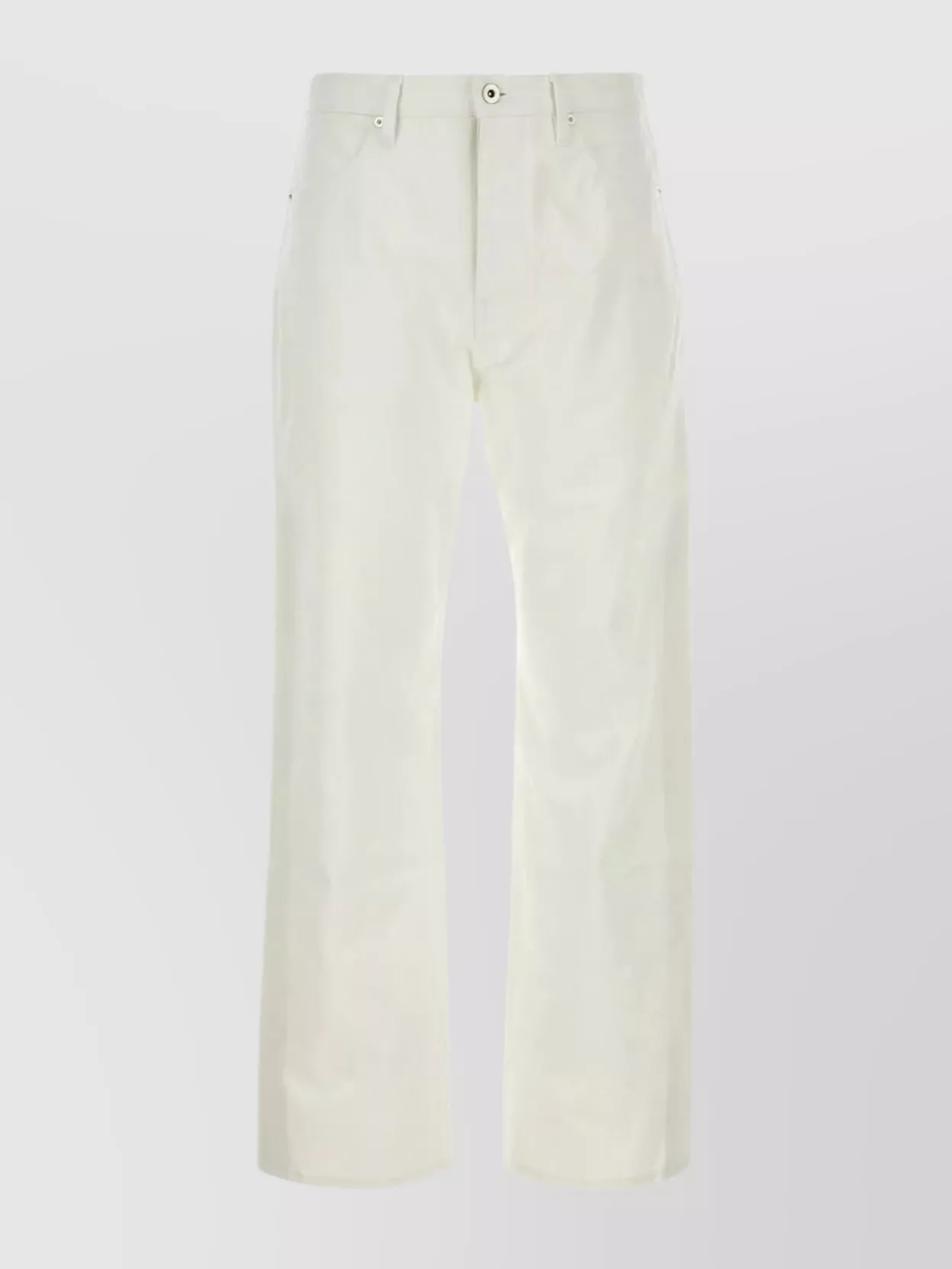 Shop Jil Sander Wide-leg Denim Trousers With Waist Belt Loops