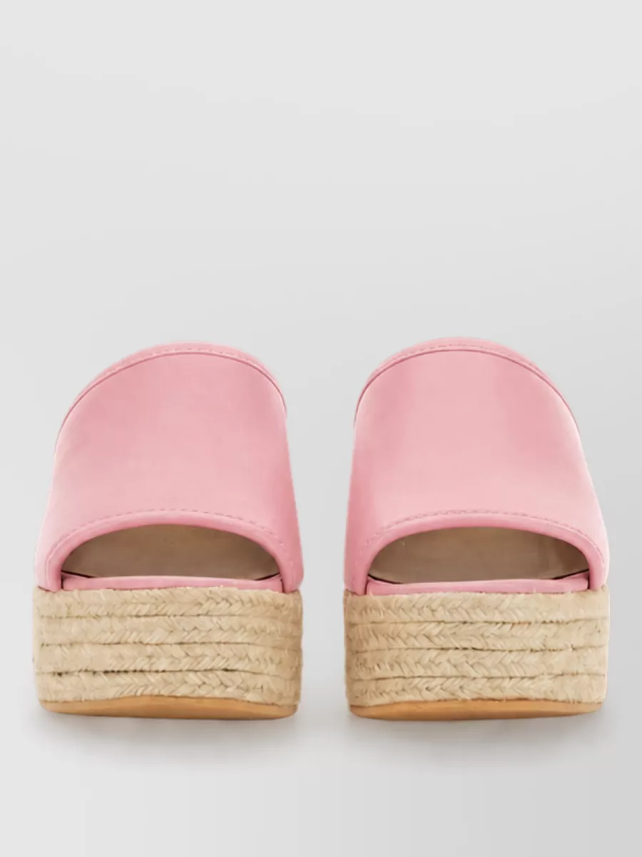 Moschino Leather Mules
