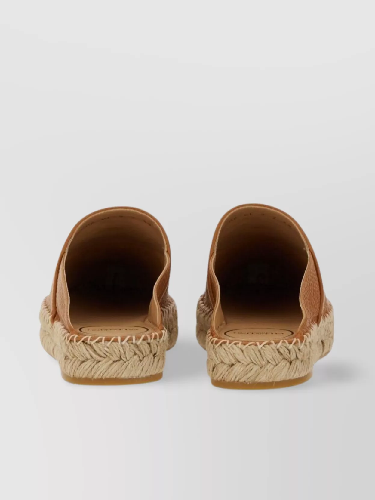 Valentino Round Toe Espadrille Sole Mule