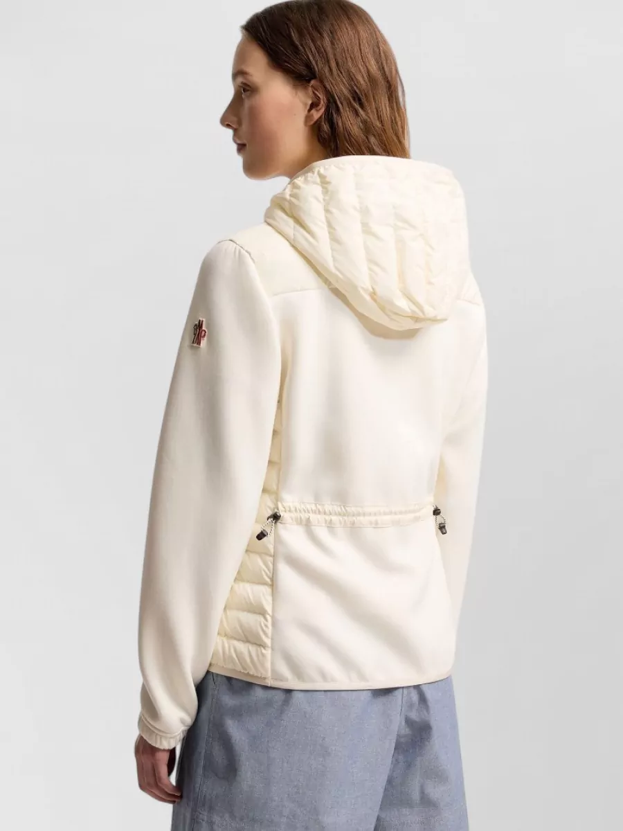Moncler Down Padded Zip-Up Hoodie