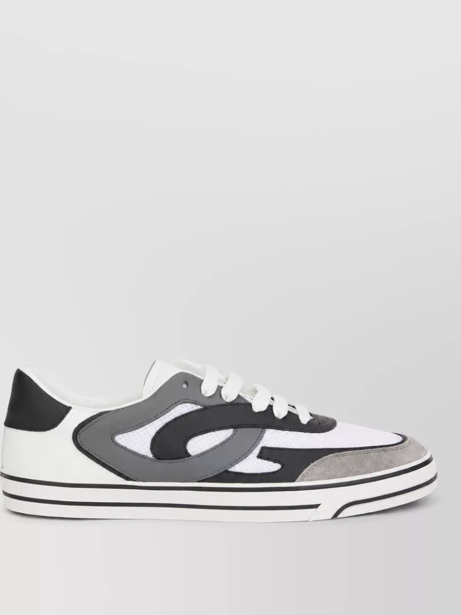 Dolce&Gabbana Leather Low-Top Sneakers