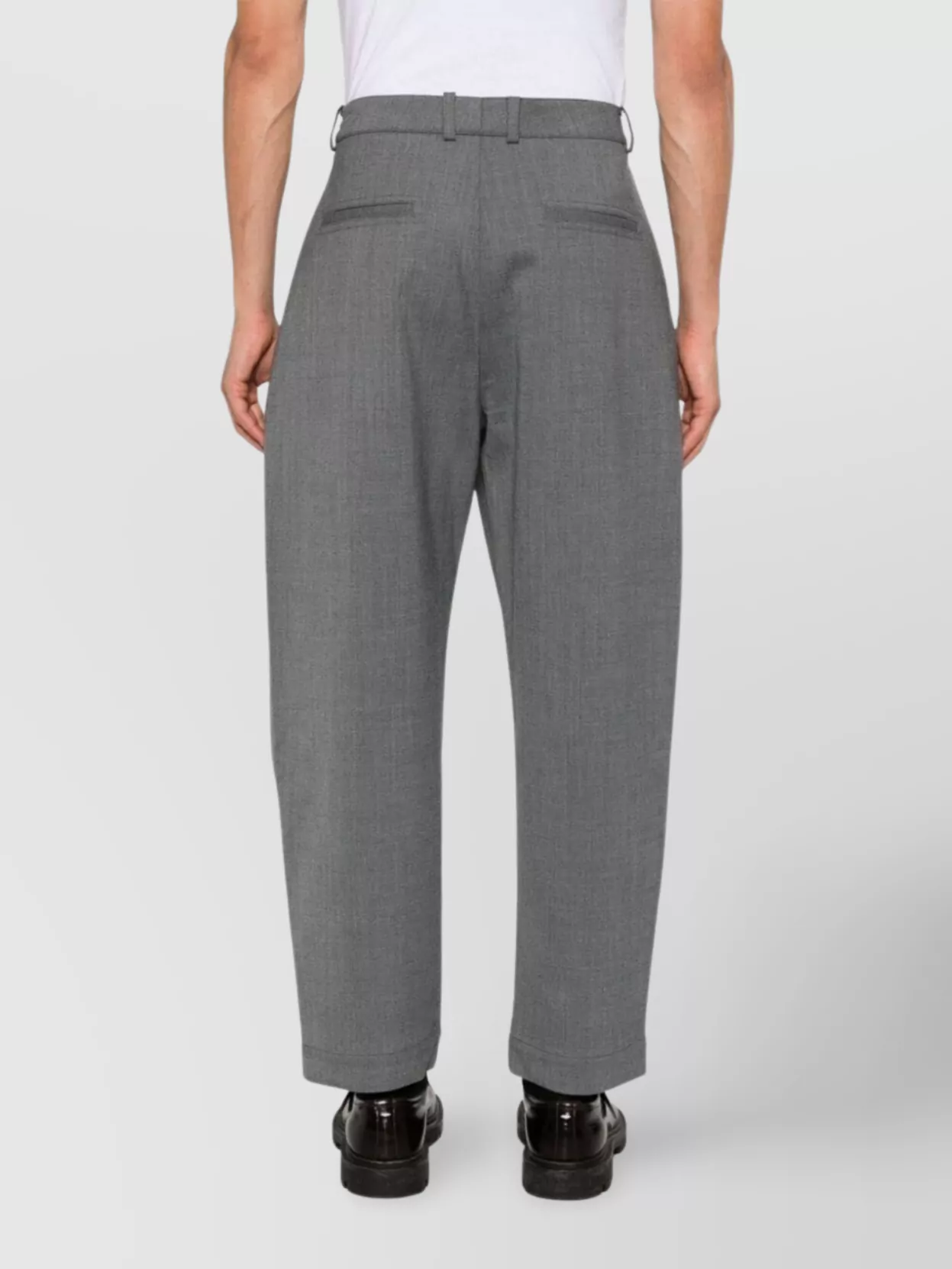 Studio Nicholson Pleated Tapered Pant Pockets