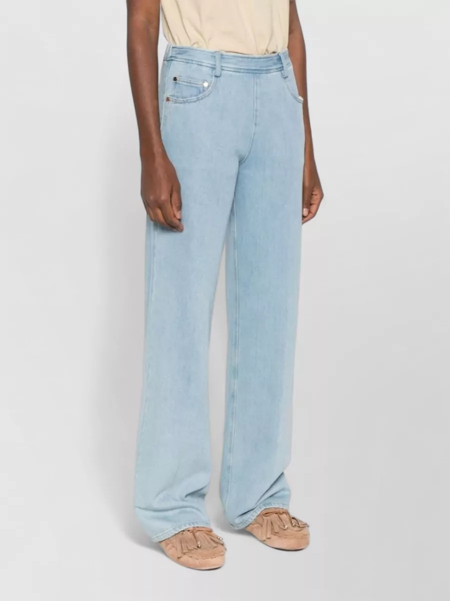 Forte Forte High Rise Denim Jeans Wide Leg