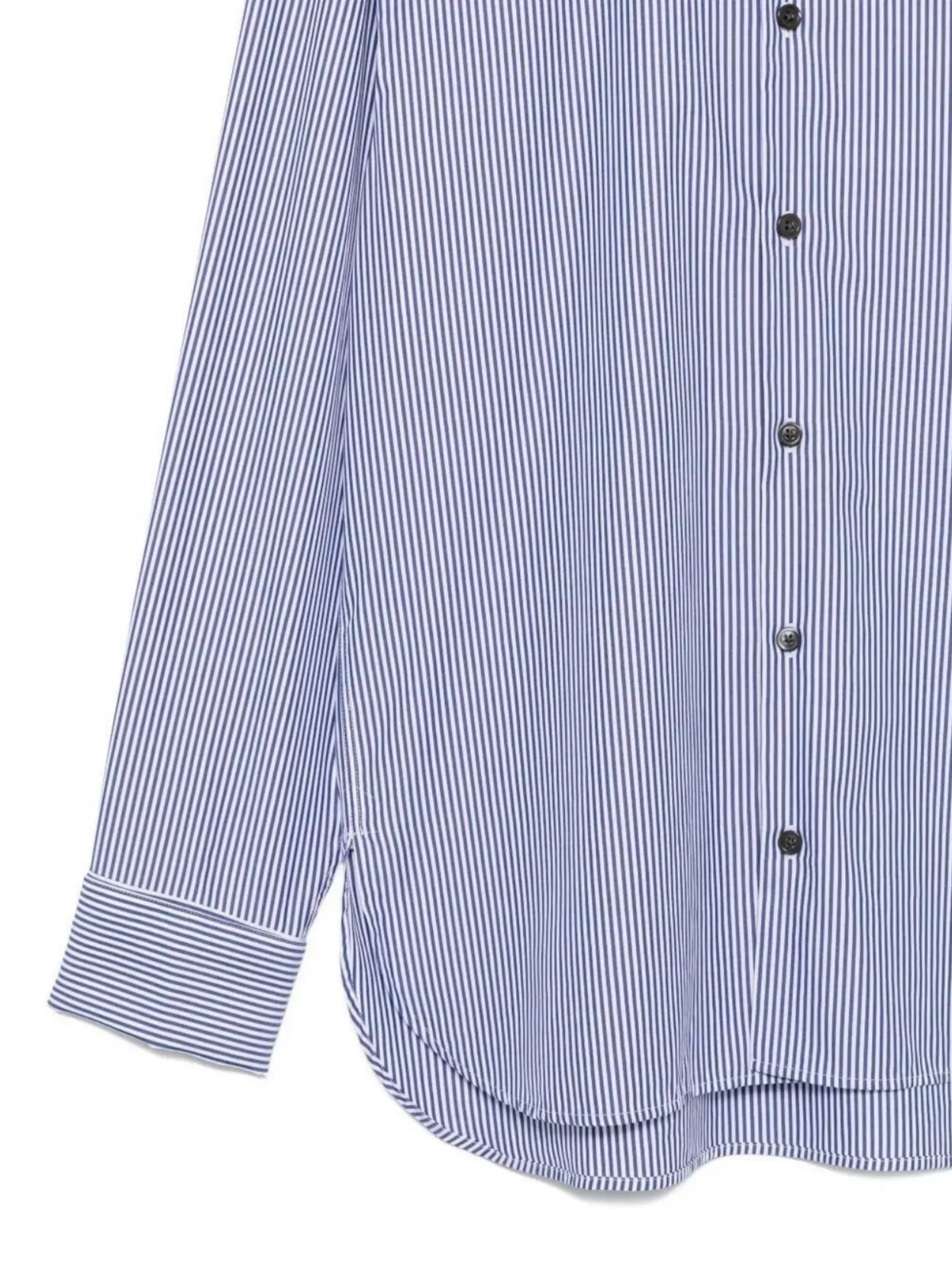 Dries Van Noten Croomd 2296 Long Sleeve Striped Shirt