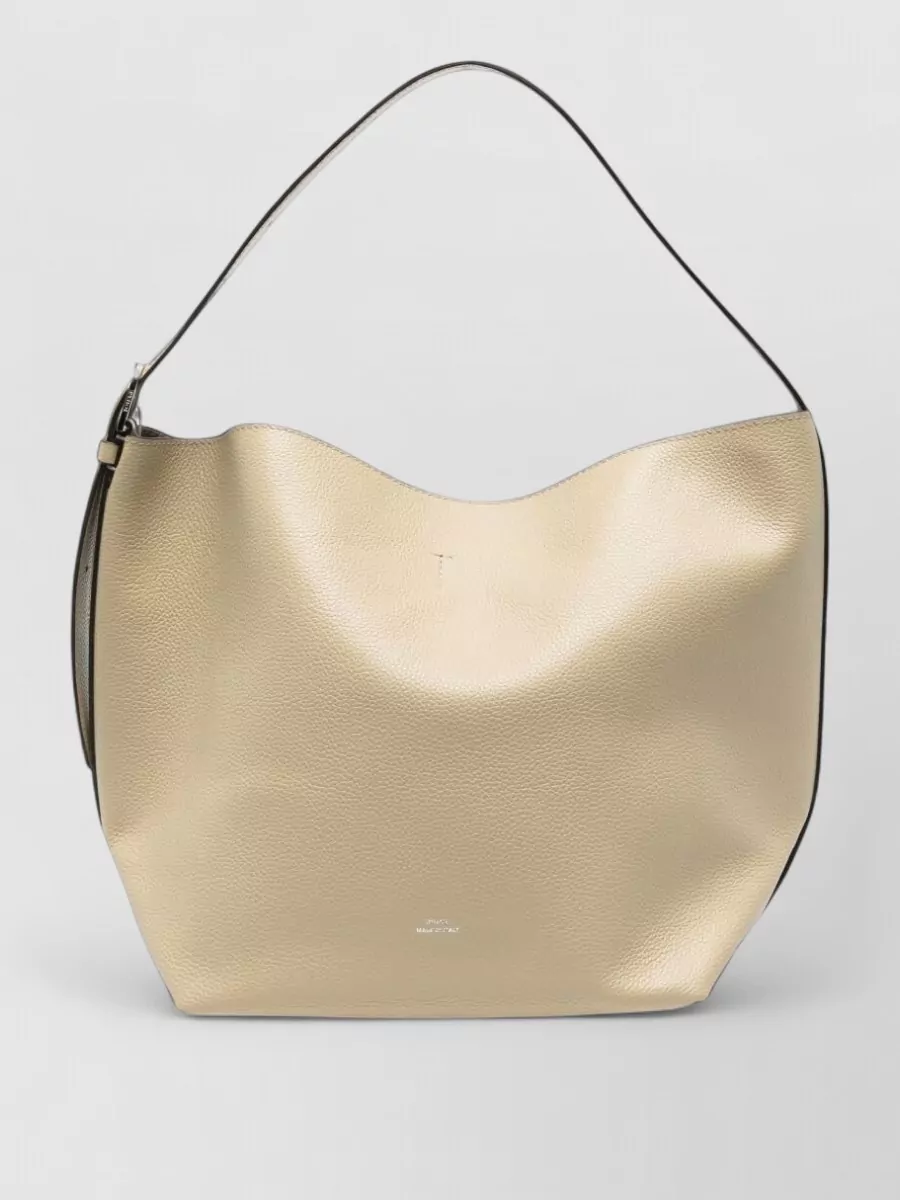 Totême leather belted shoulder bag