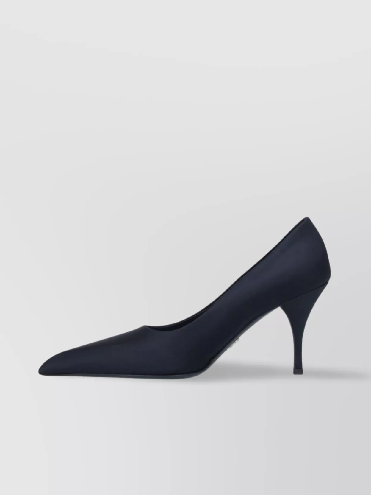 Prada Pointed Toe Satin Finish High Heel