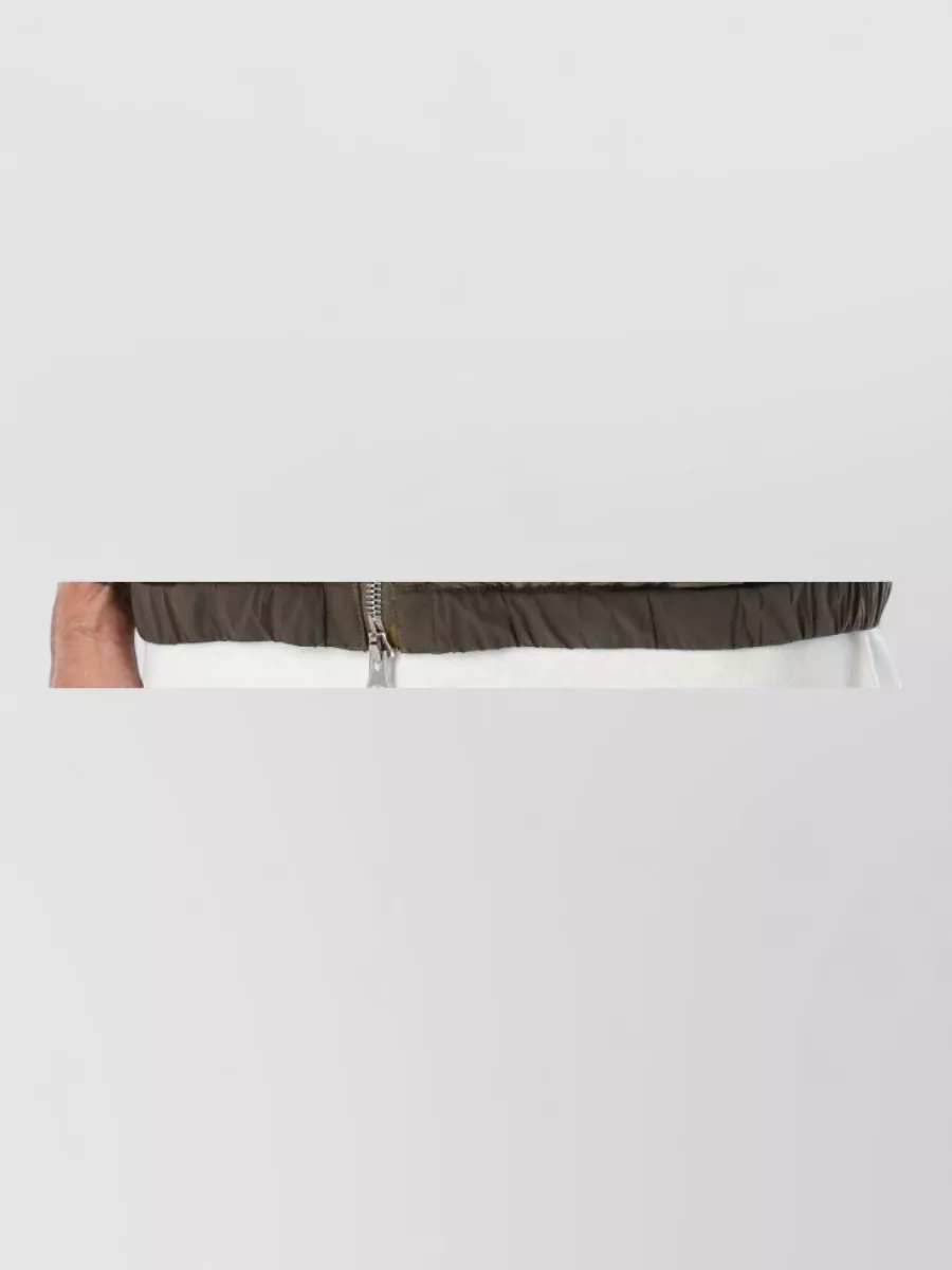 Stone Island Seamless Down Gilet Contrast Trim Collar