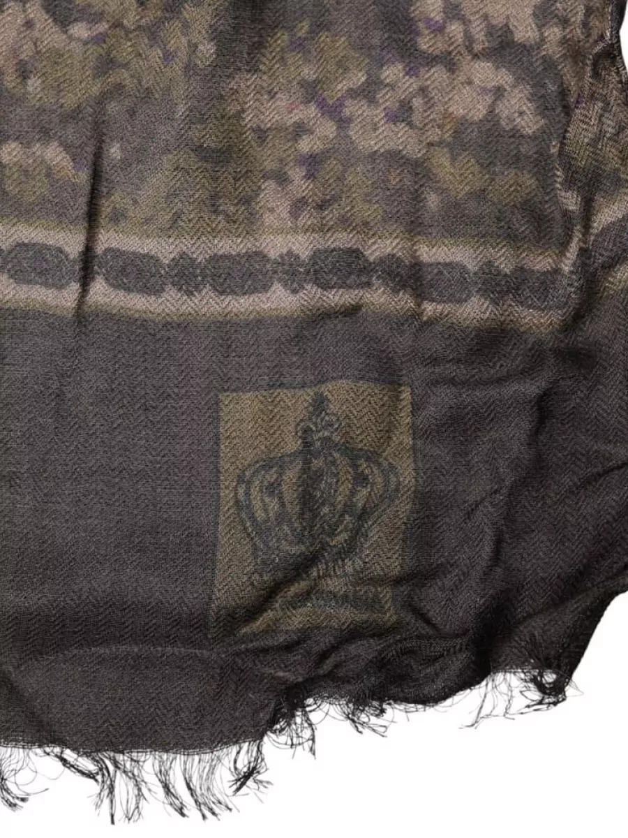 Dolce&Gabbana Cashmere Modal Camouflage Scarf