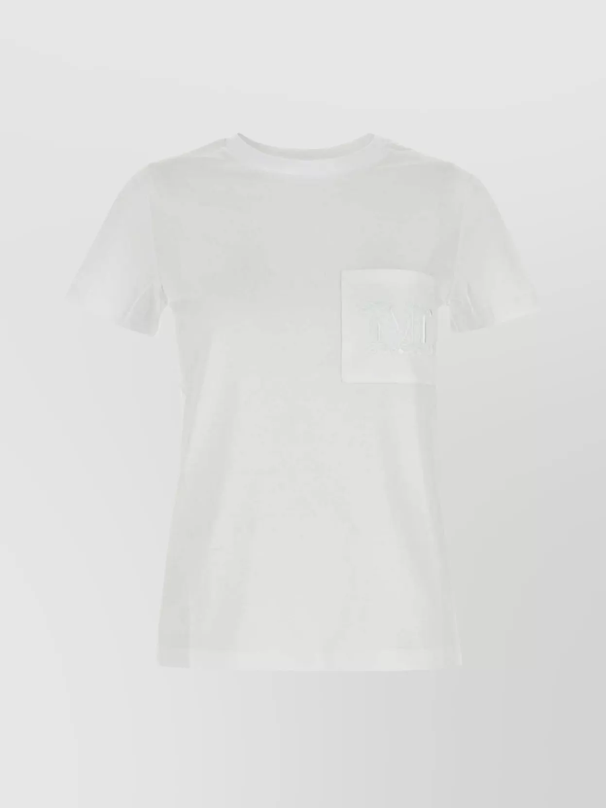 Max Mara Papaia Cotton T-shirt Chest Pocket