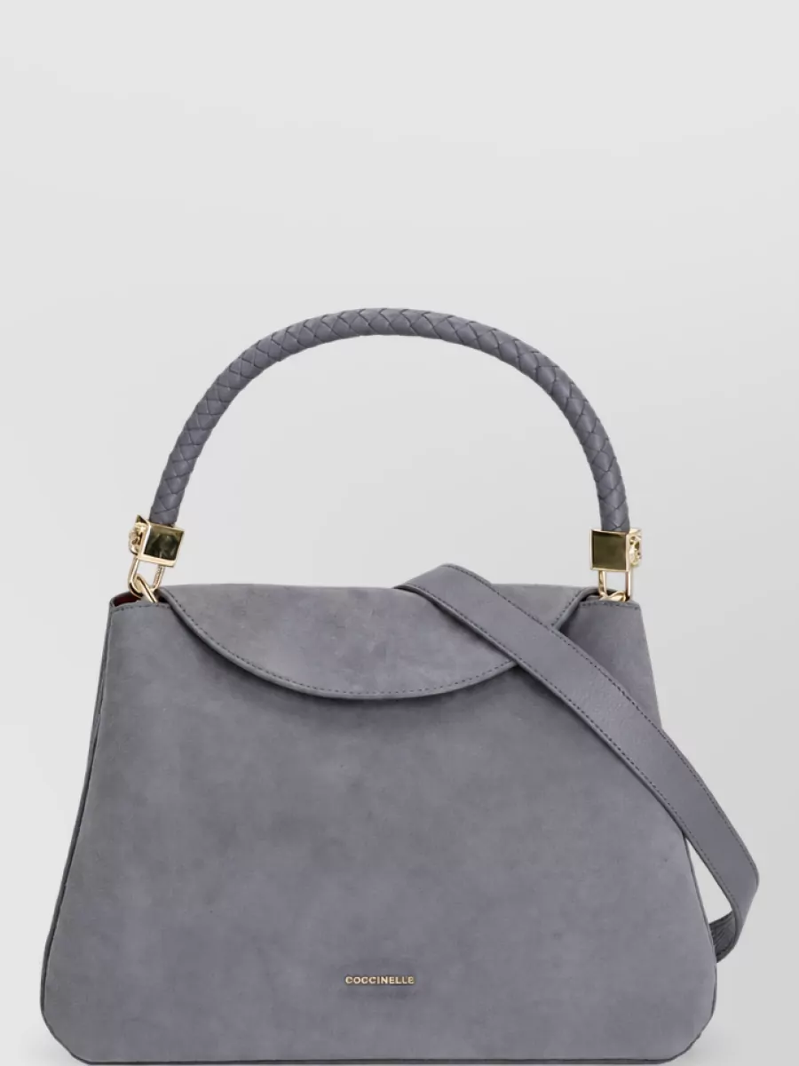Coccinelle Suede Shoulder Bag