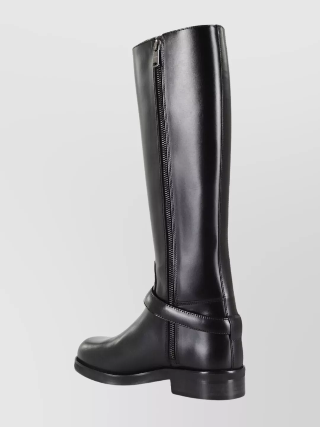 Coperni Stylish Knee-high Ankle Boots Buckle Detail In Black