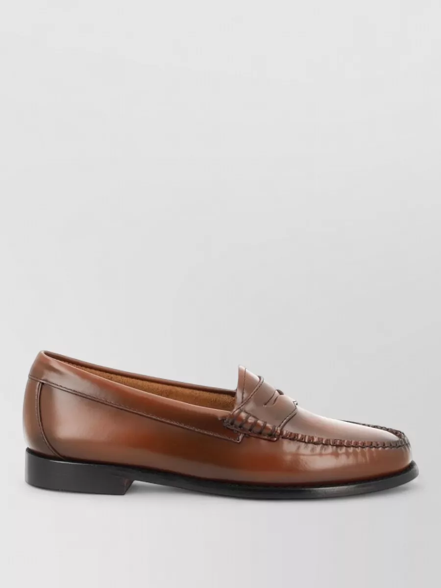 G.h. Bass Leather Weejun Penny Loafers