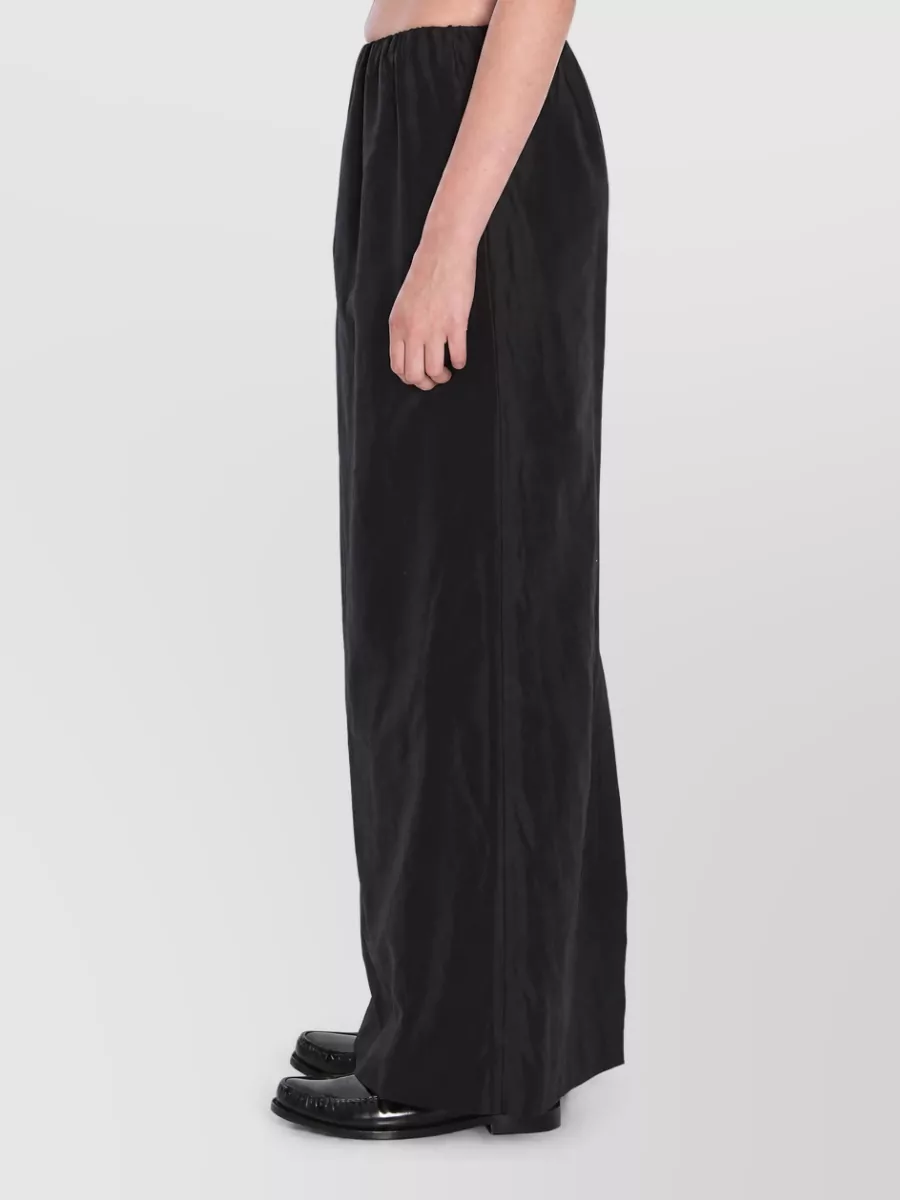 The Row Silk Cotton Gathered Maxi Skirt