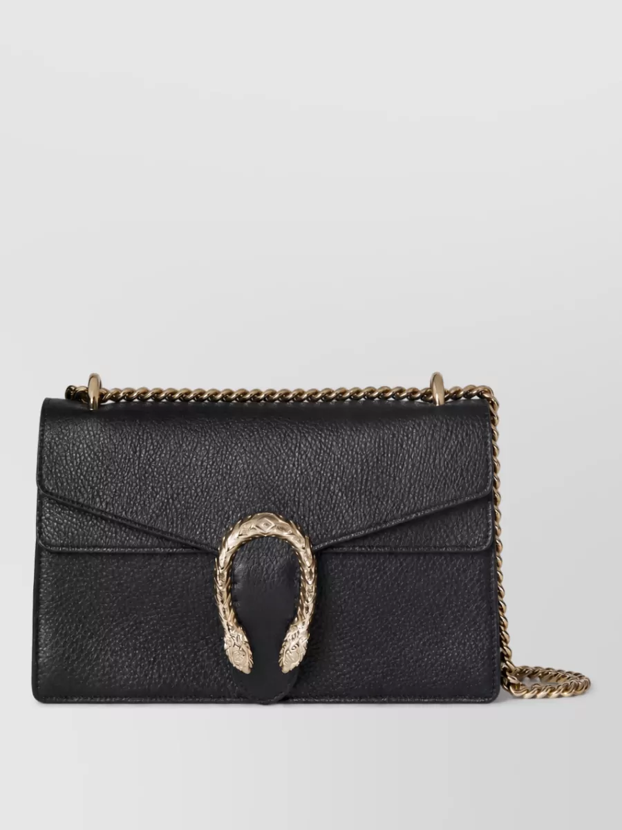 Gucci Dionysus Medium Leather Clutch Bag
