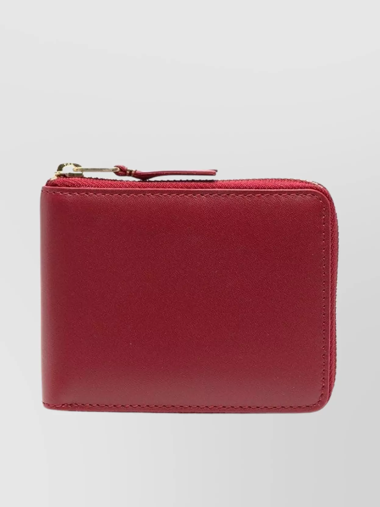 Comme Des Garçons Zippered Wallet With Compact Design