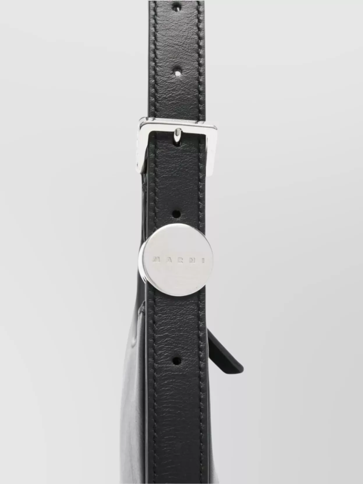 Marni Leather Shoulder Bag Adjustable Strap