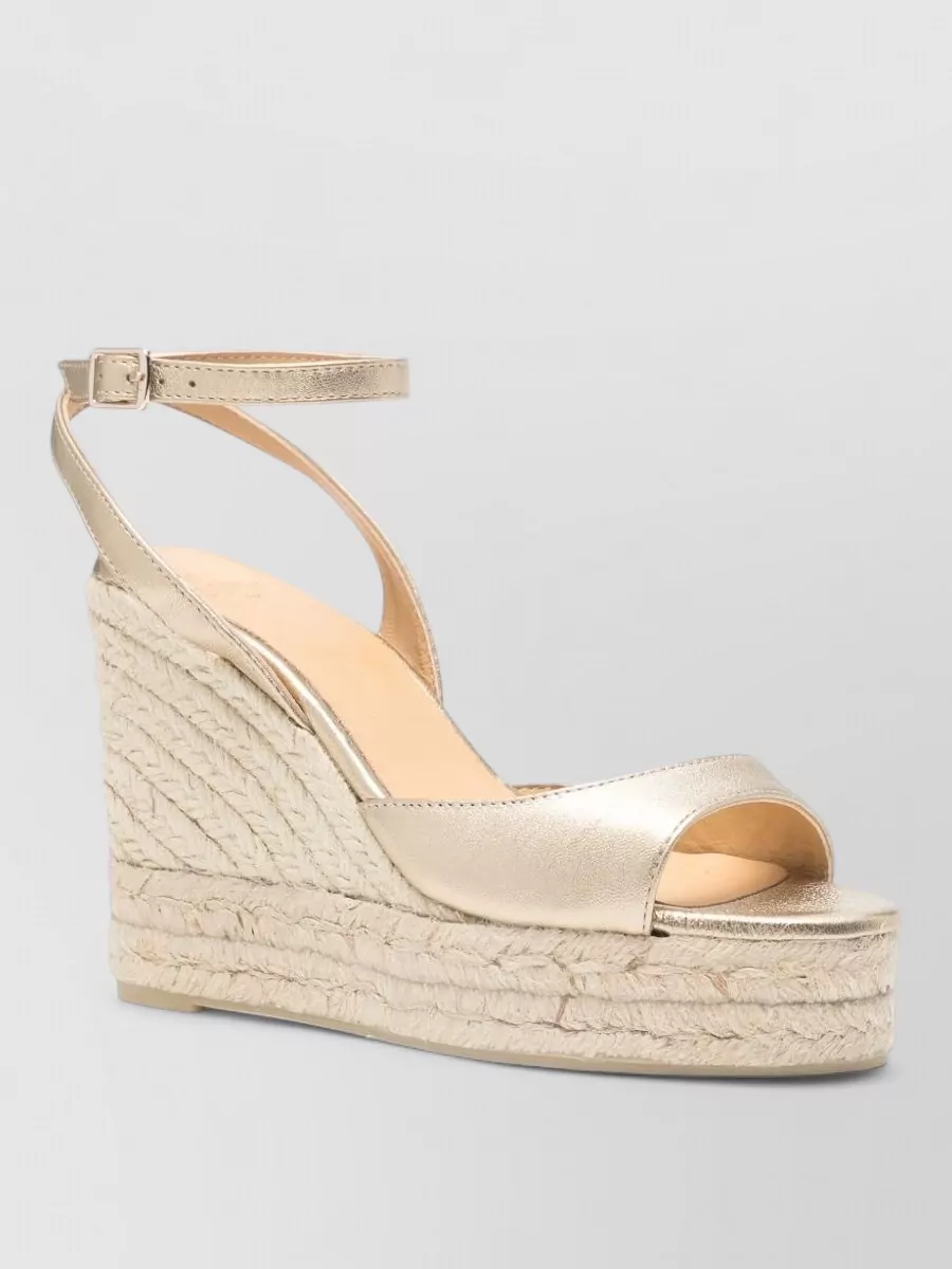 Castaner Brook Ankle Strap Espadrille Wedge Sandals