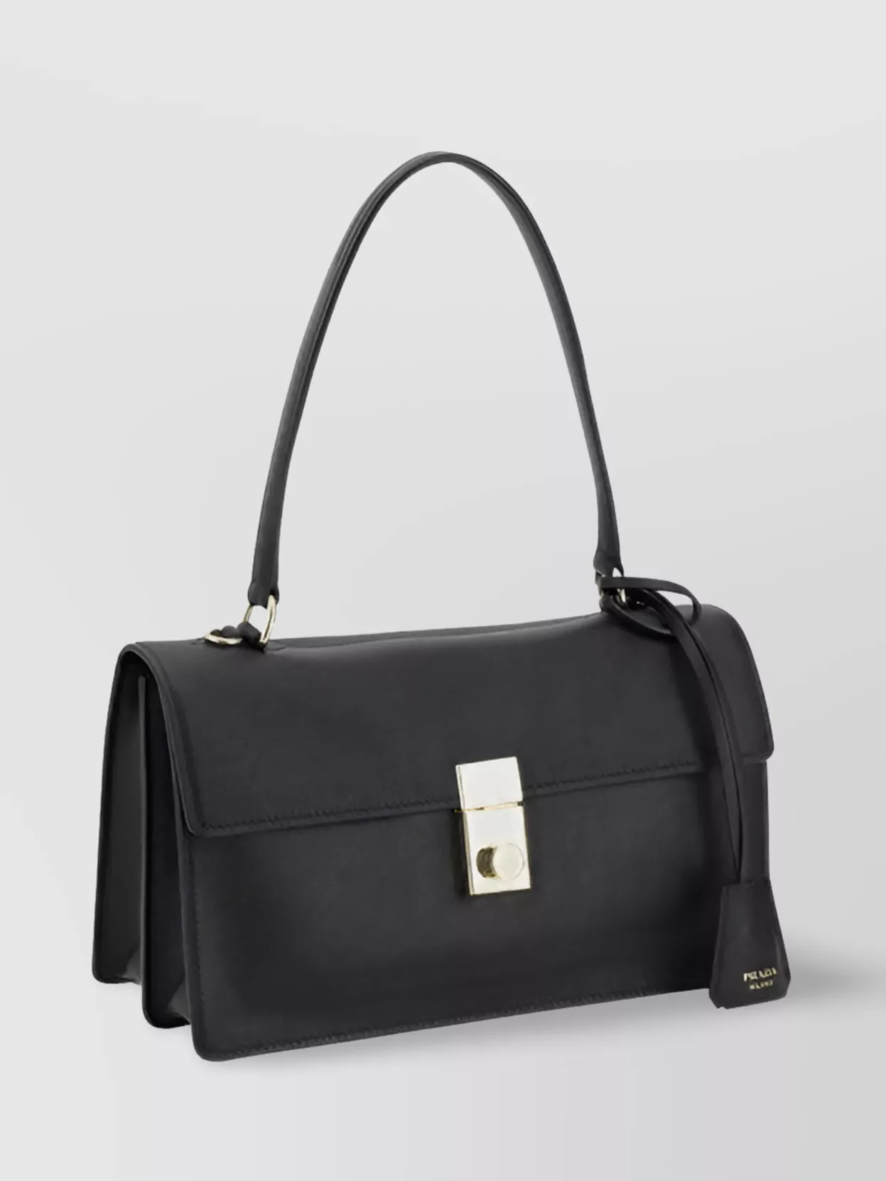 Prada Geometric Structure Shoulder Bag