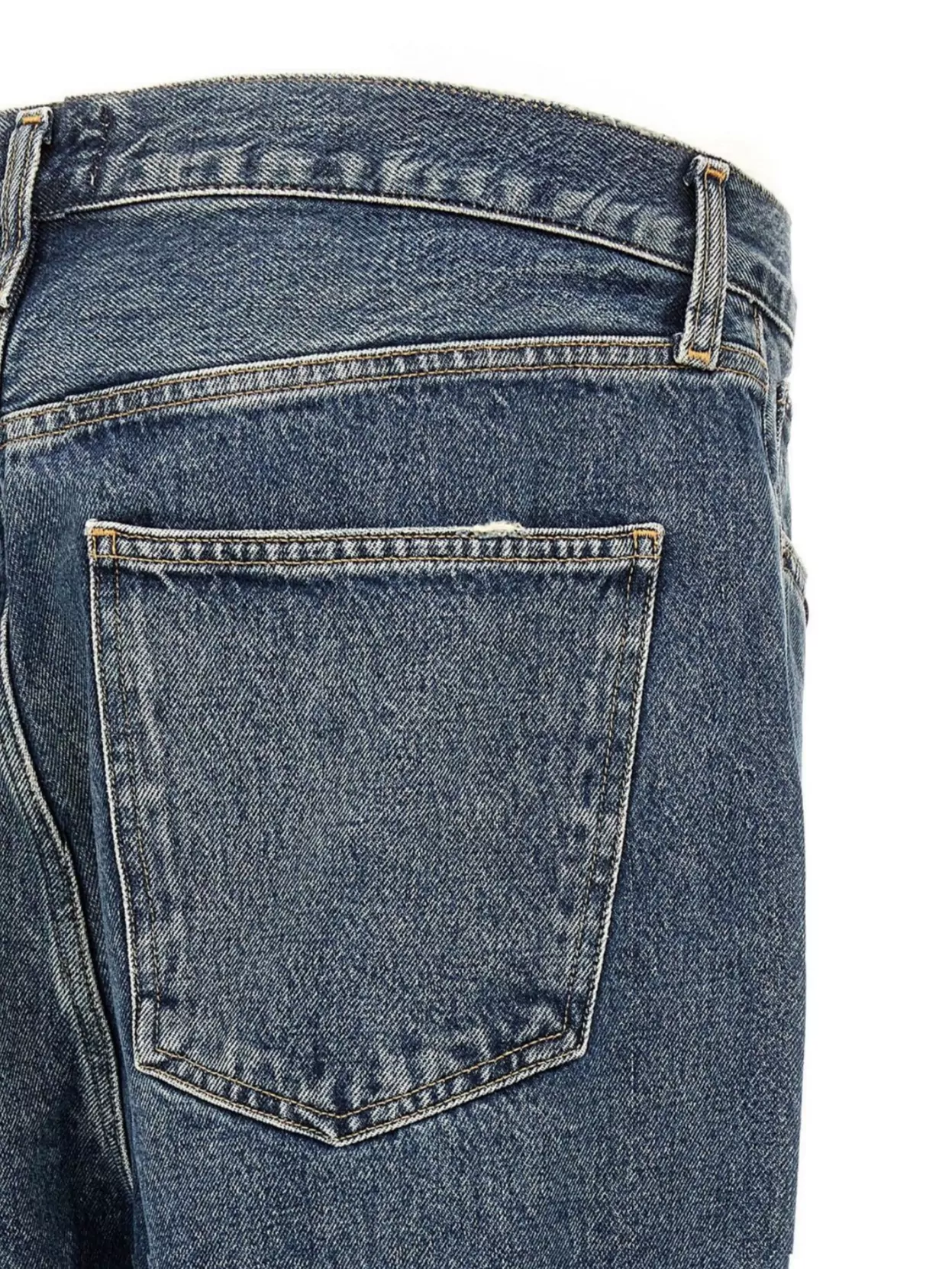 Agolde High-Waisted Jeans With Faded Effect
