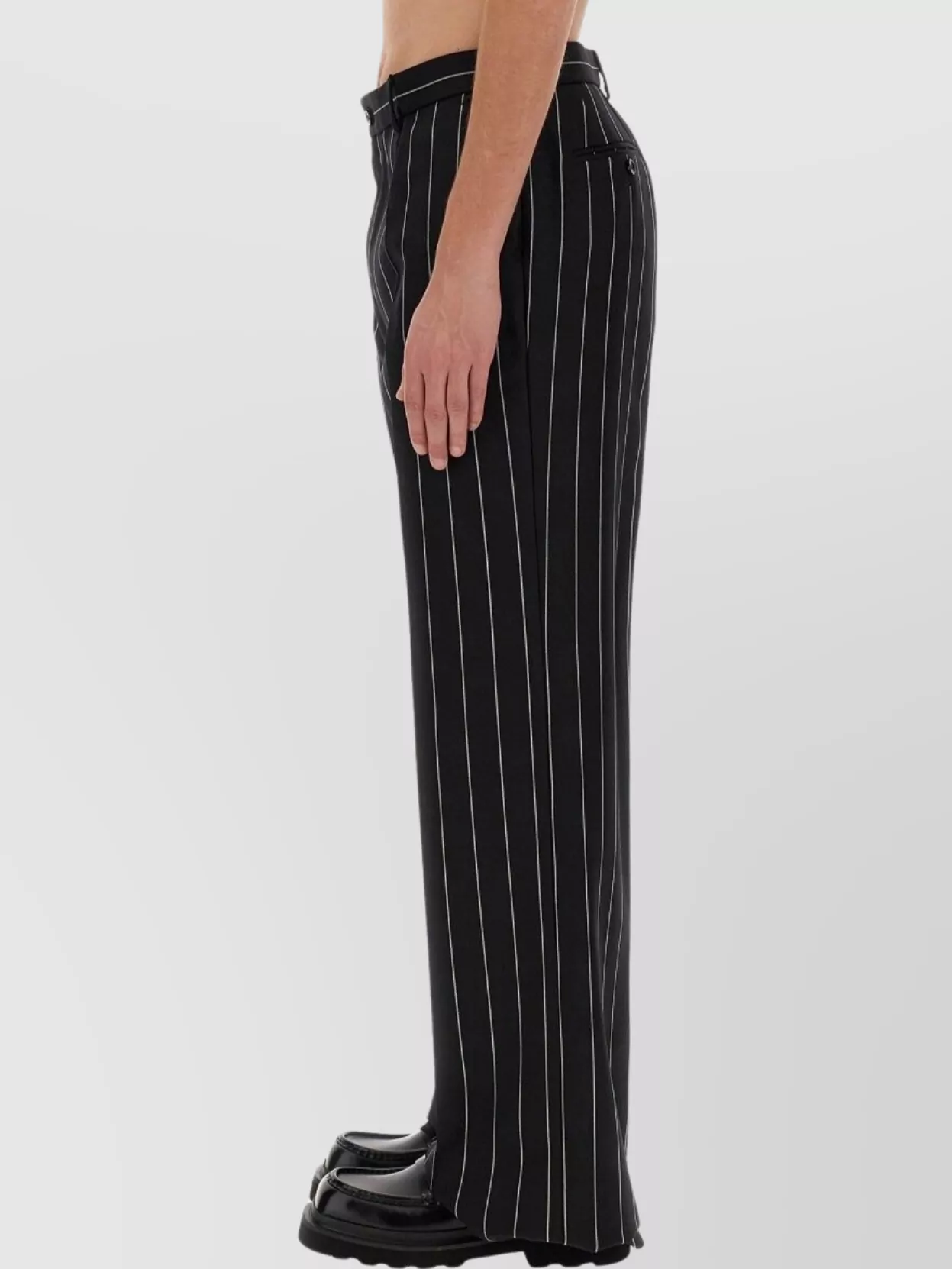 Dolce&Gabbana Striped Trousers Featuring Pockets