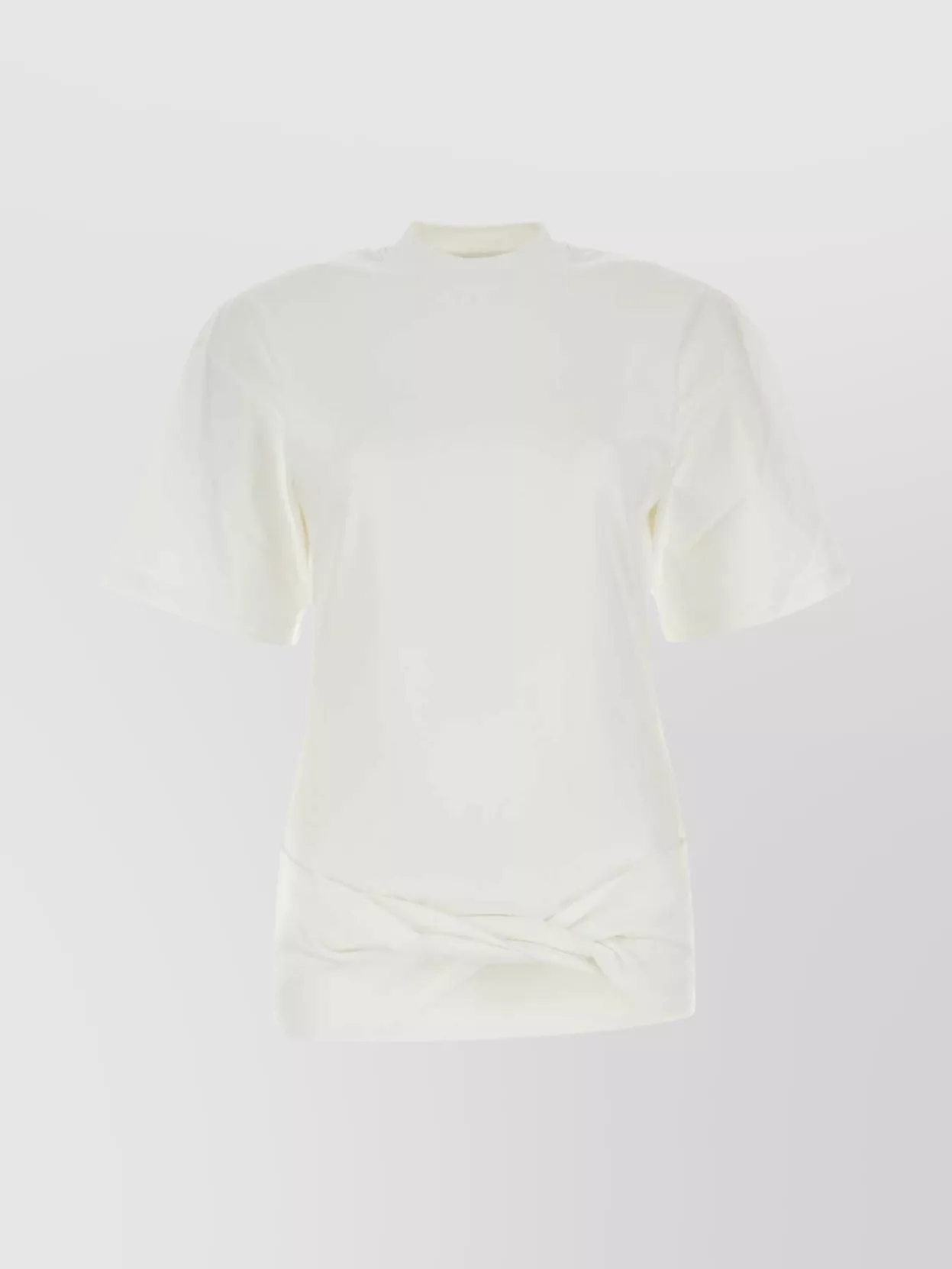 Shop Off-white Versatile Crew Neck T-shirt In Cream