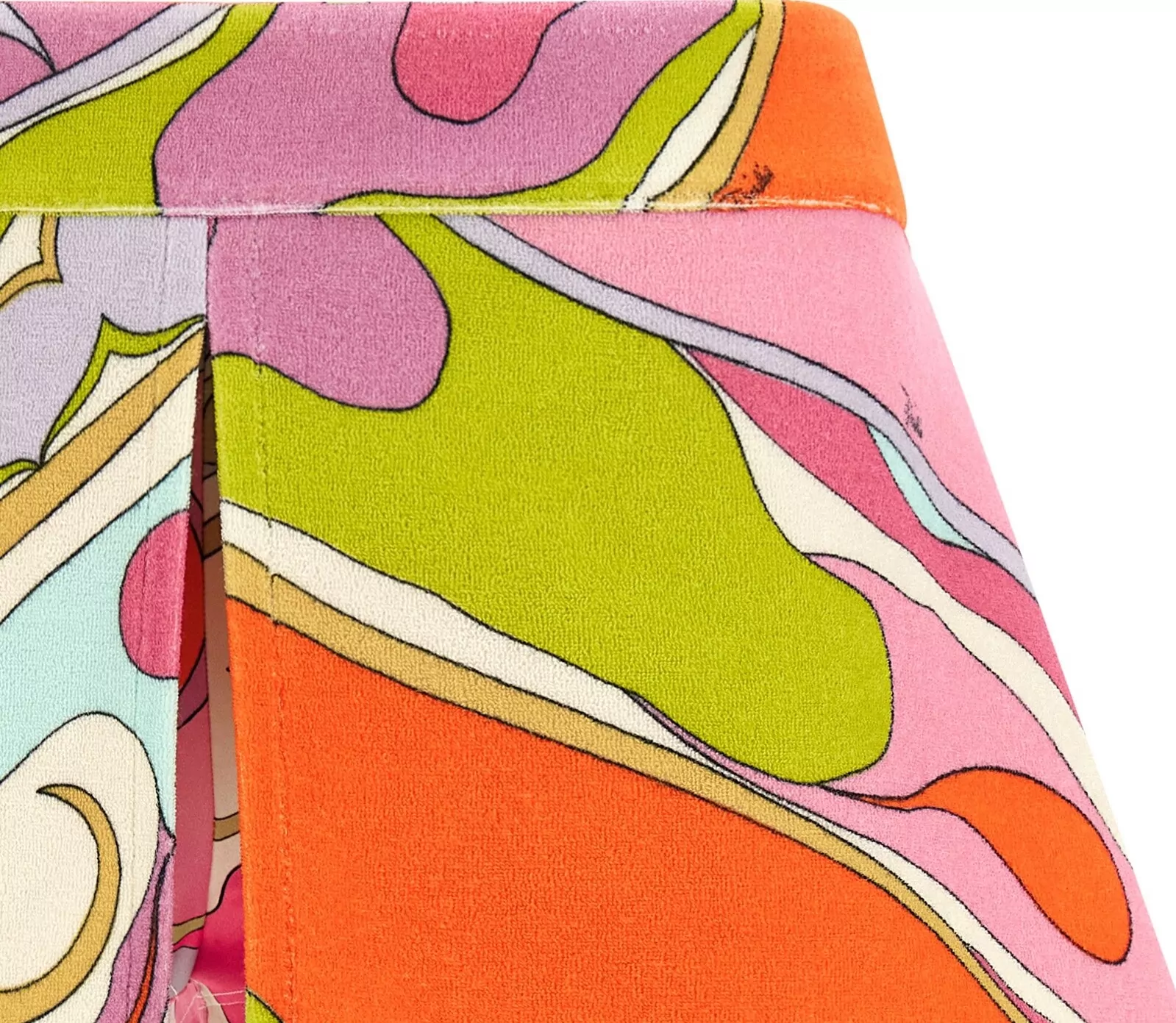 Pucci Printed Terry A-Line Skirt