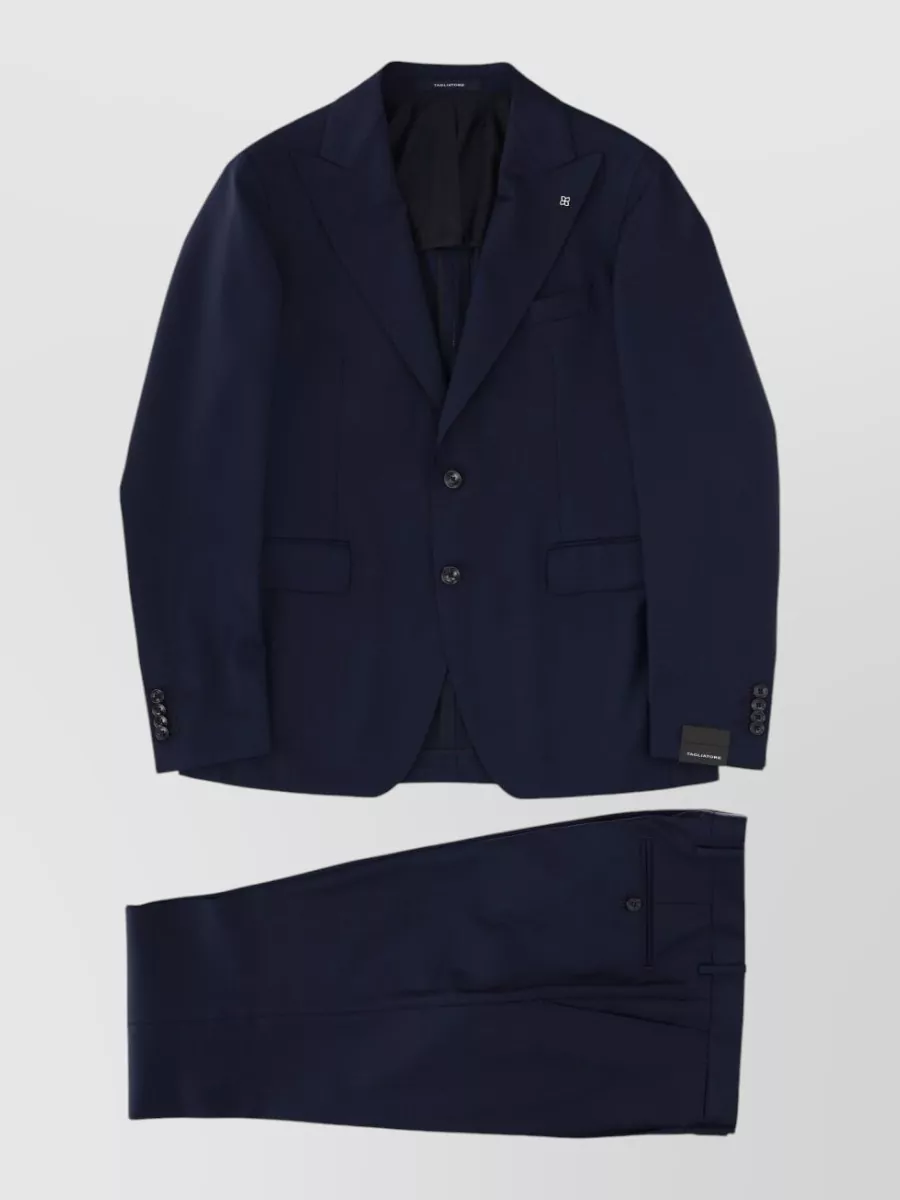 Tagliatore virgin wool single breasted suit
