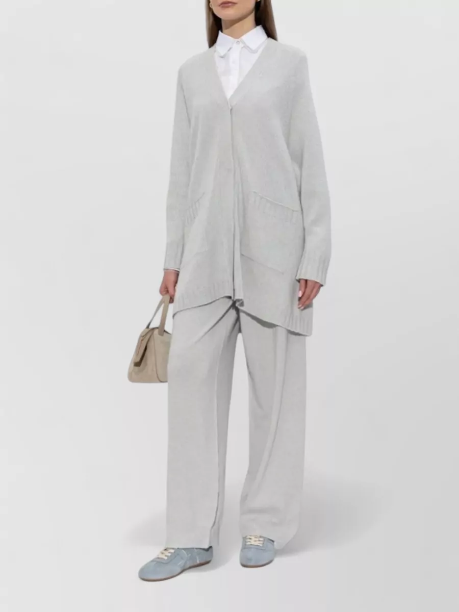 Fabiana Filippi Cashmere Wide-Leg Trousers
