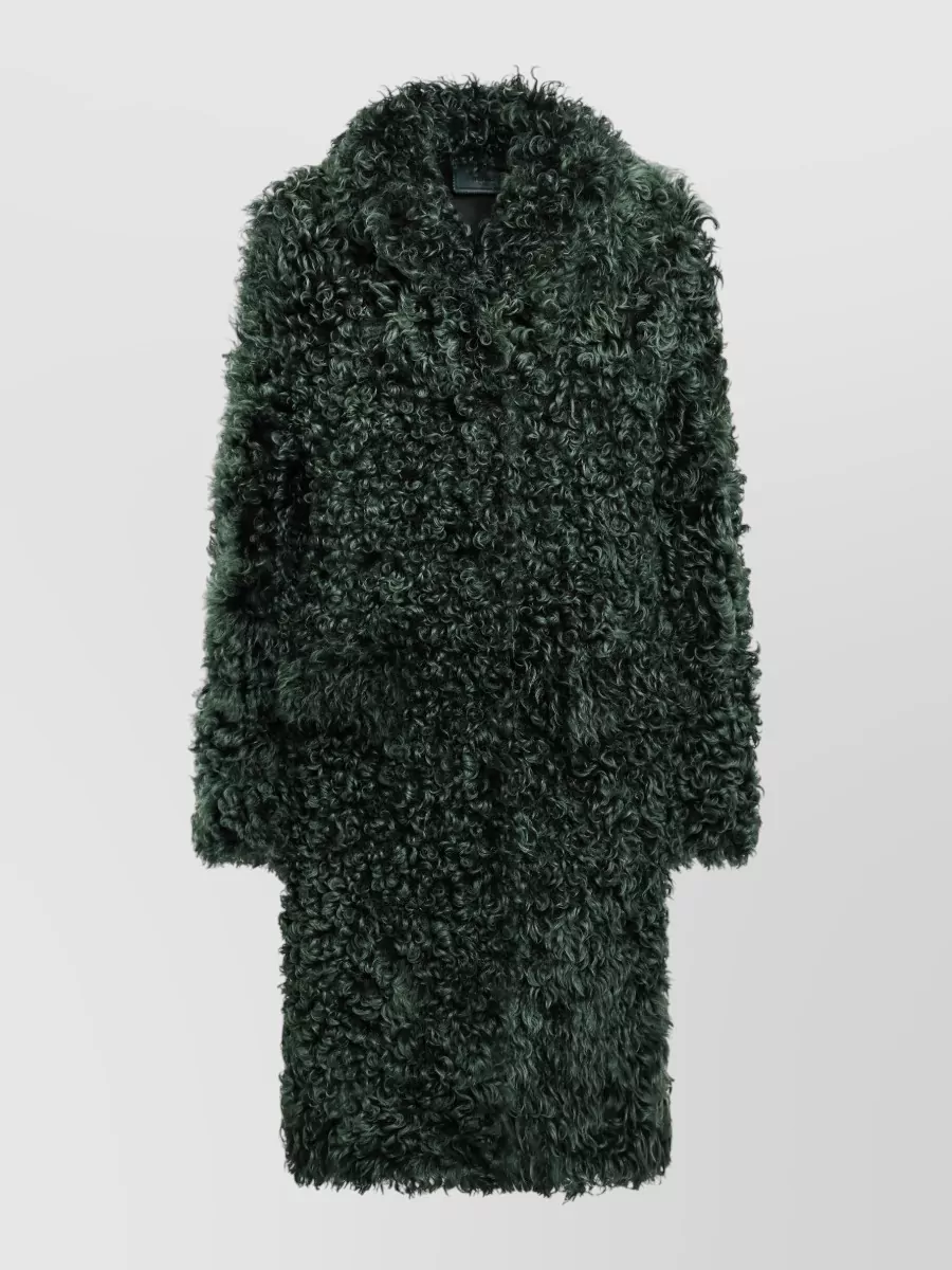 Prada faux shearling jacket