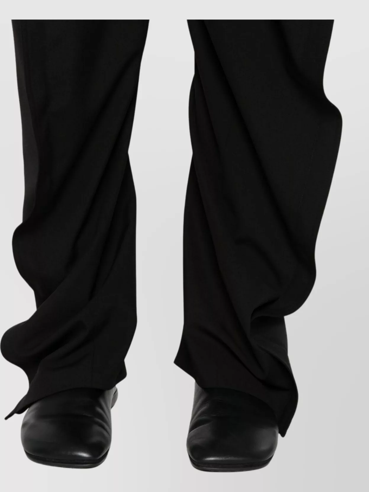 Y/project Trousers Back Pockets Belt Loops Side Pockets In Black