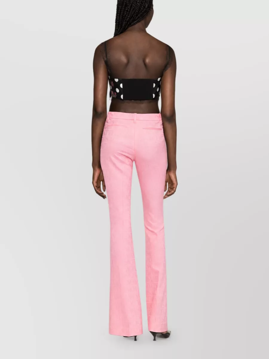 Versace Wool Flared Trousers
