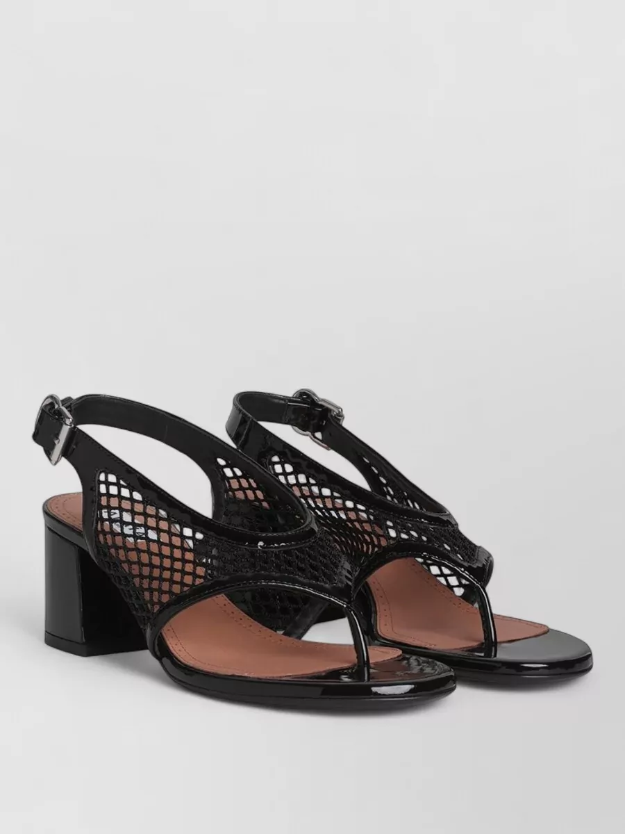 Alaïa leather mules