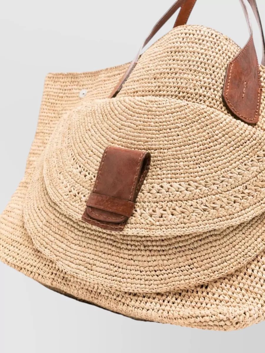 Ibeliv Raffia Beach Bag