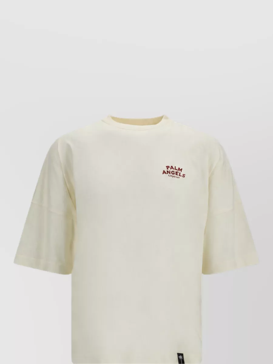 Palm Angels oversized cotton logo-print t-shirt