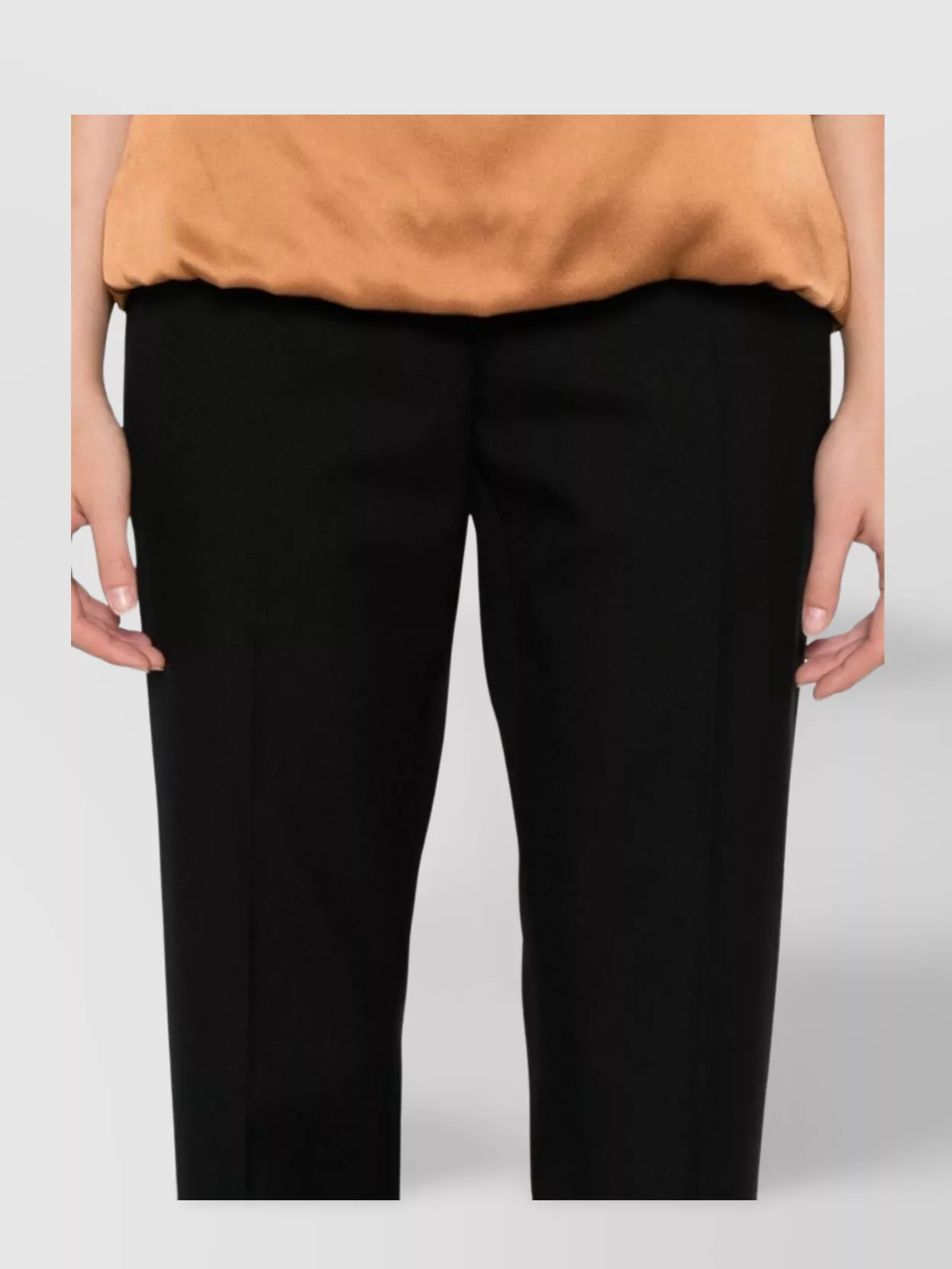 Dries Van Noten Trousers With Belt Loops And Pleats In Blue