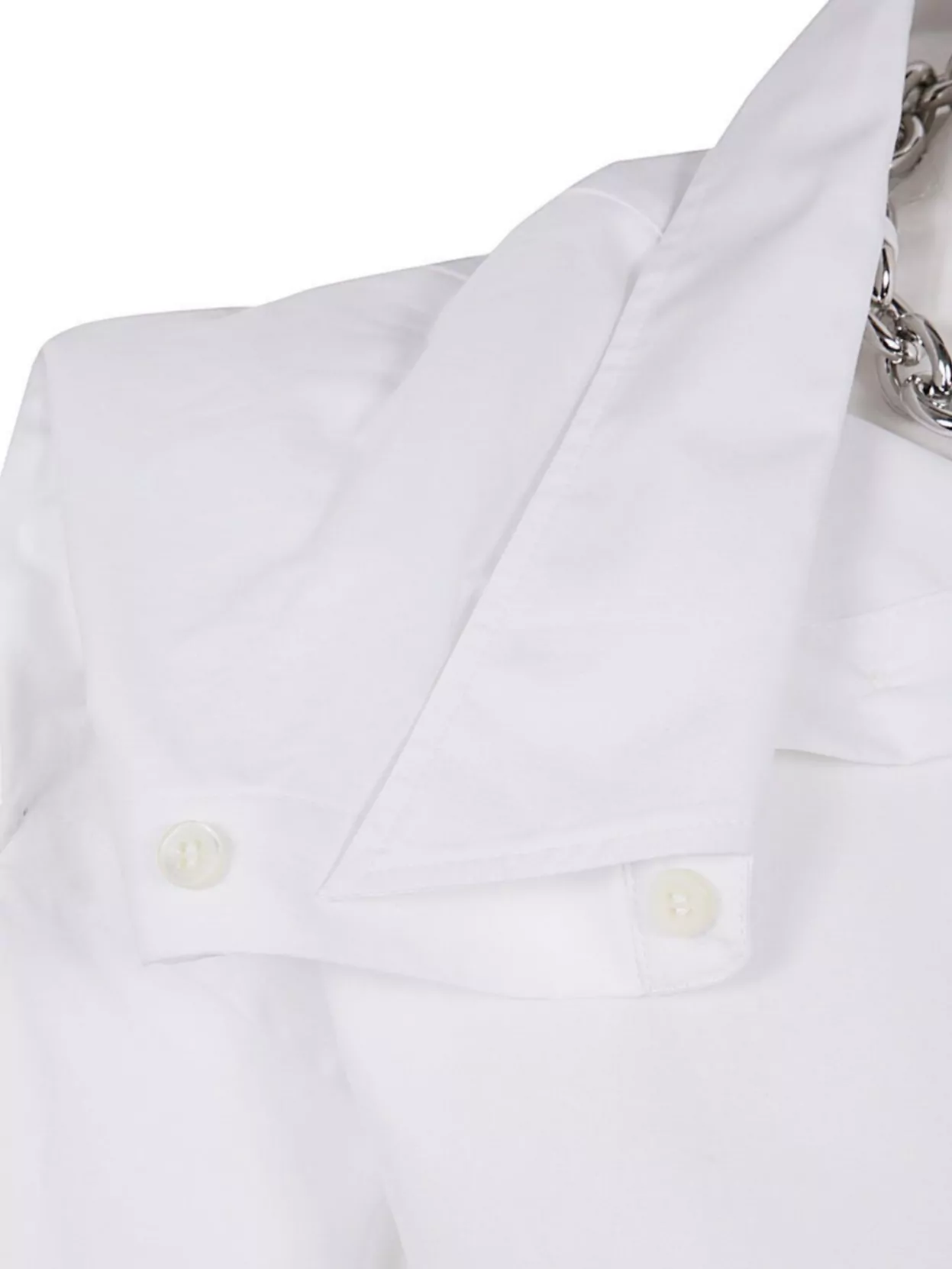 Y/Project Chain Link Shirt With Shoulder Accents