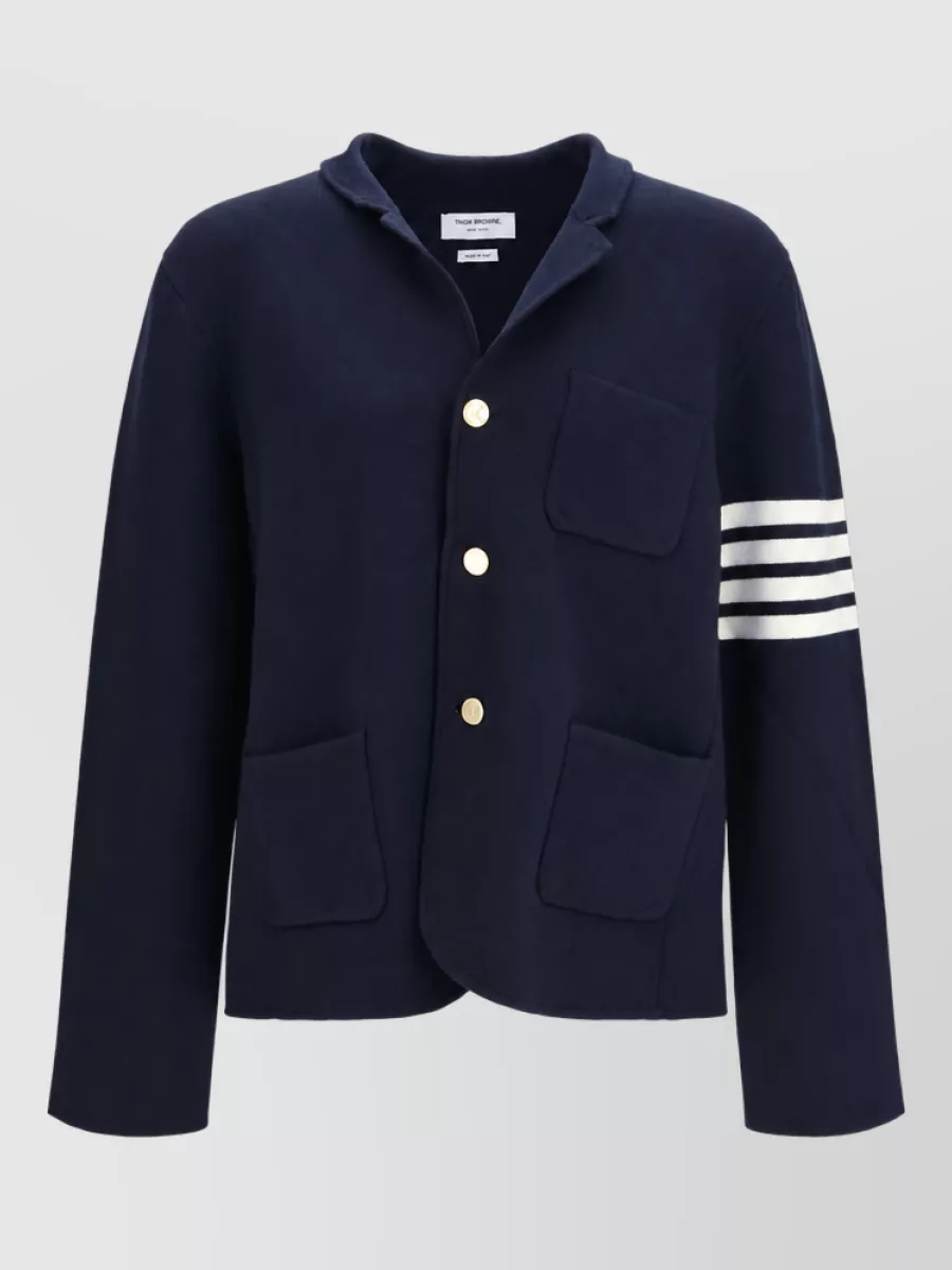 Thom Browne wool single breasted coat