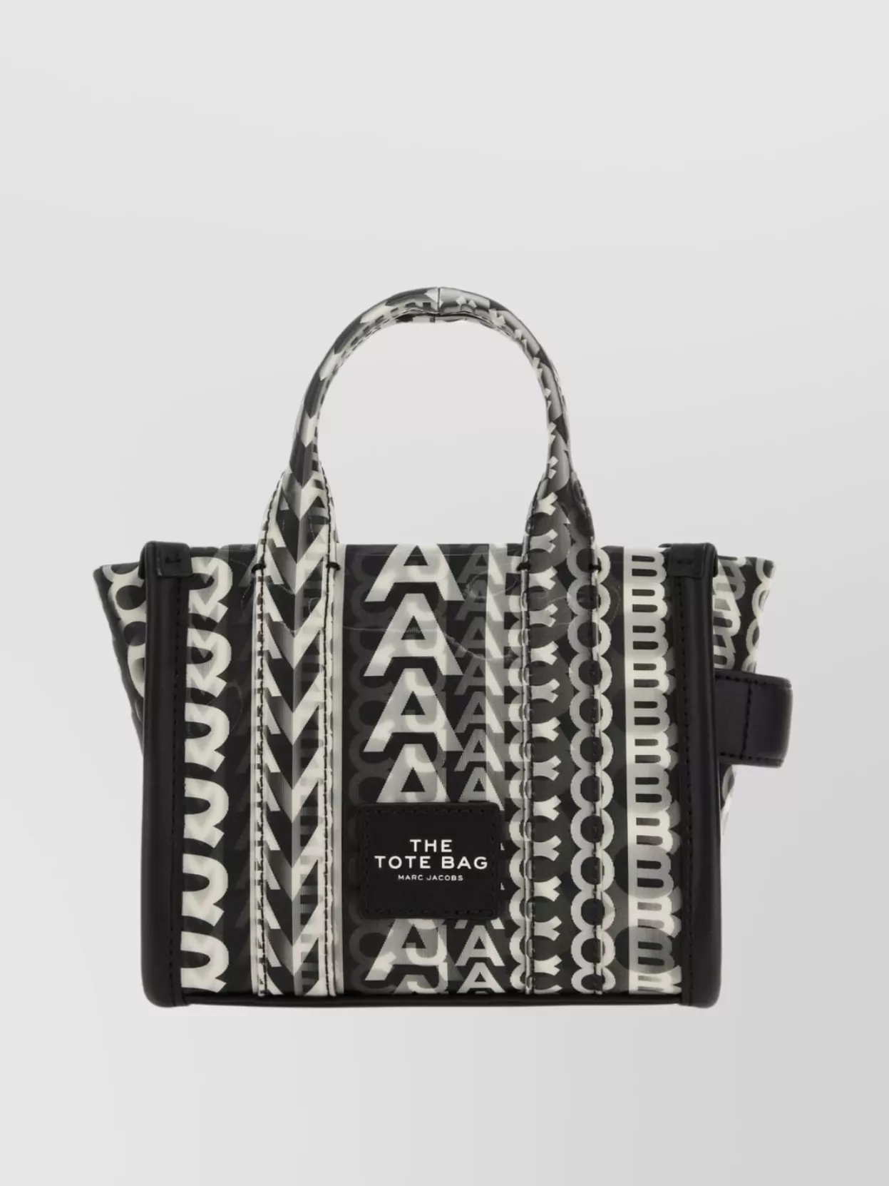 Shop Marc Jacobs Fabric Bag Featuring Structured Silhouette And Printed Design